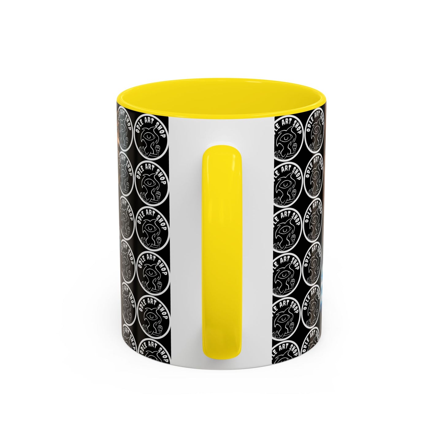 Space Adventure Coffee Mug - Retro Sci‑Fi Crew & Alien Monsters