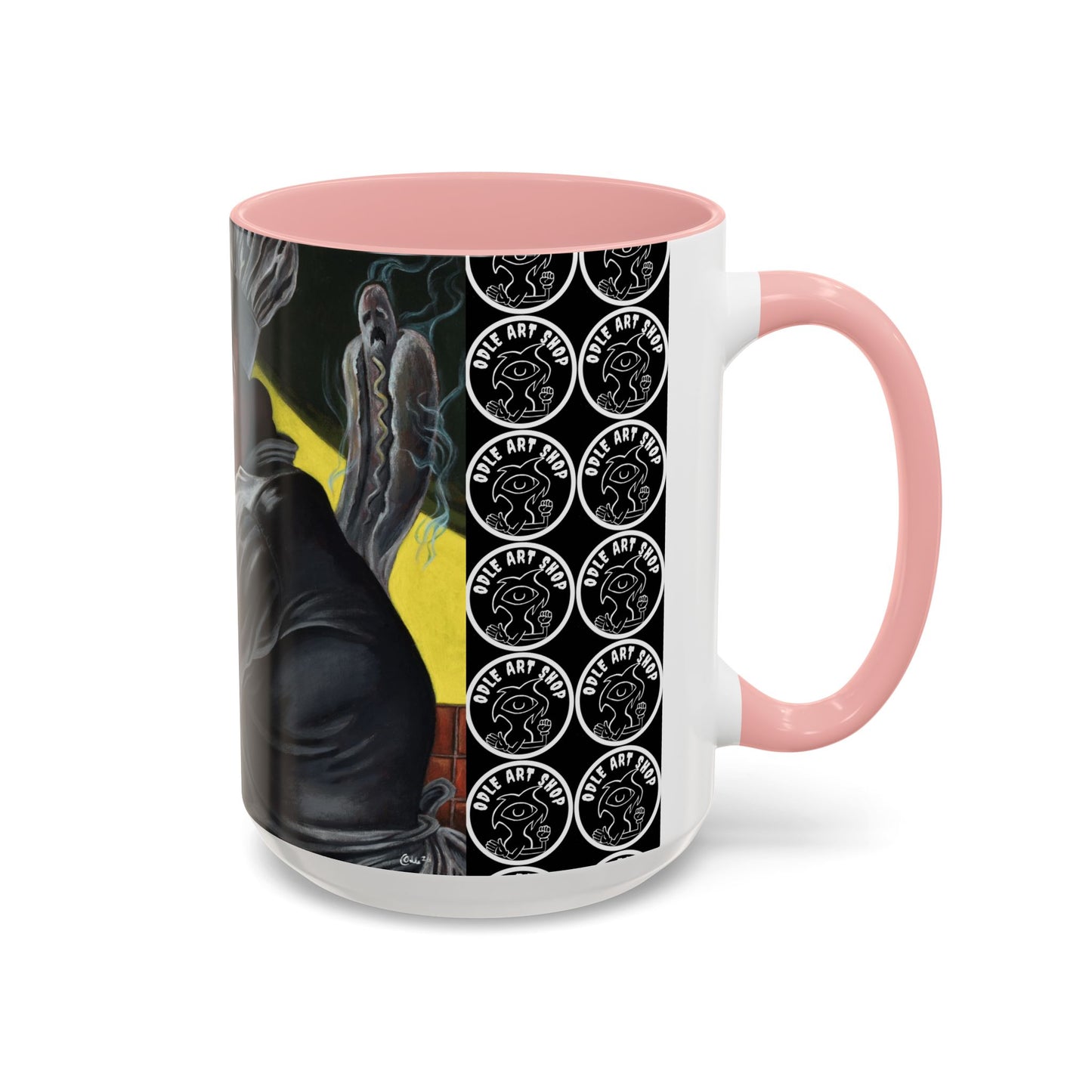 Pig Chef Coffee Mug — Quirky Kitchen Animal Art Accent Mug
