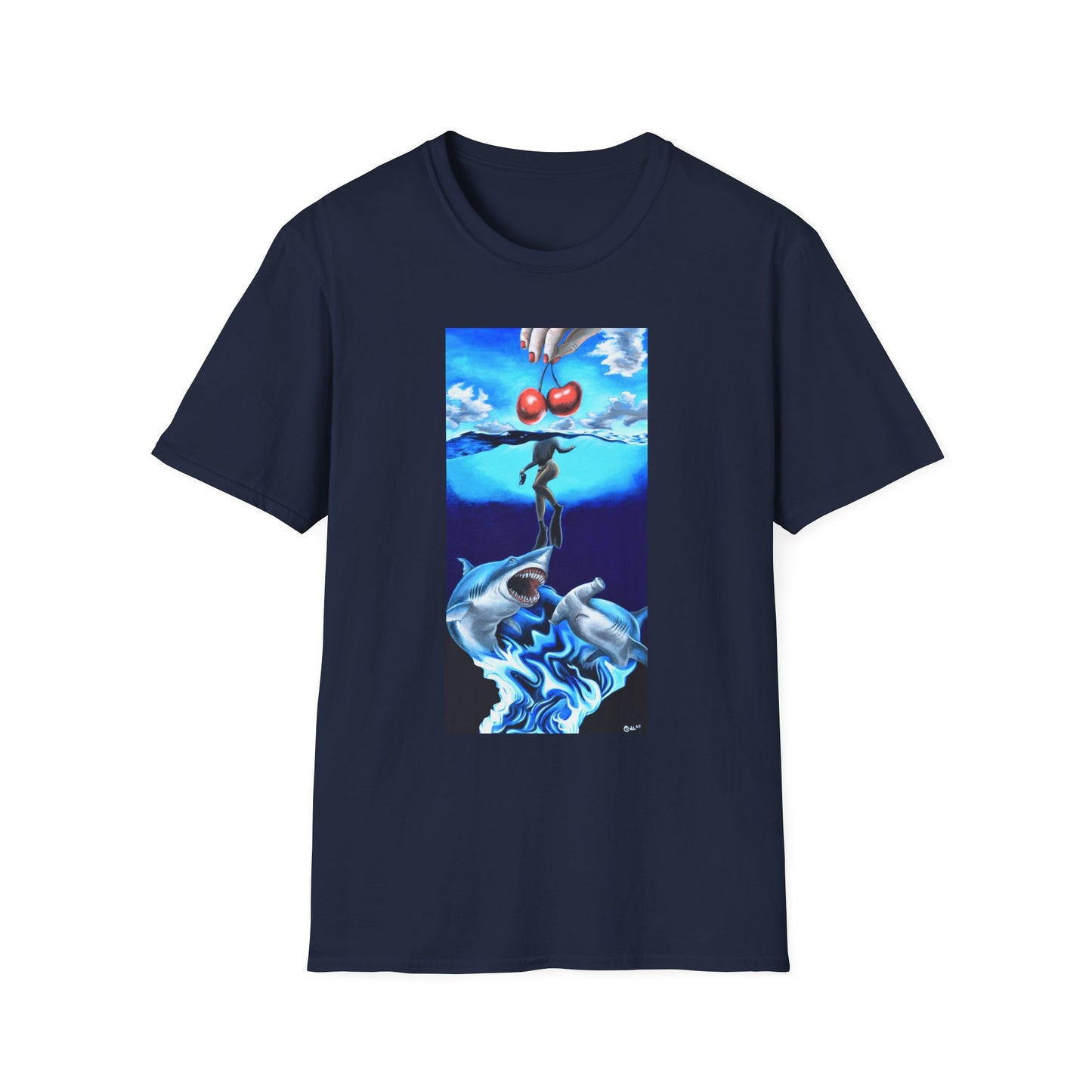 Bold Artistic Unisex T-Shirt, Graphic Tee for Art Lovers, Unique Gift for Birthdays, Creative Fashion, Casual Wear