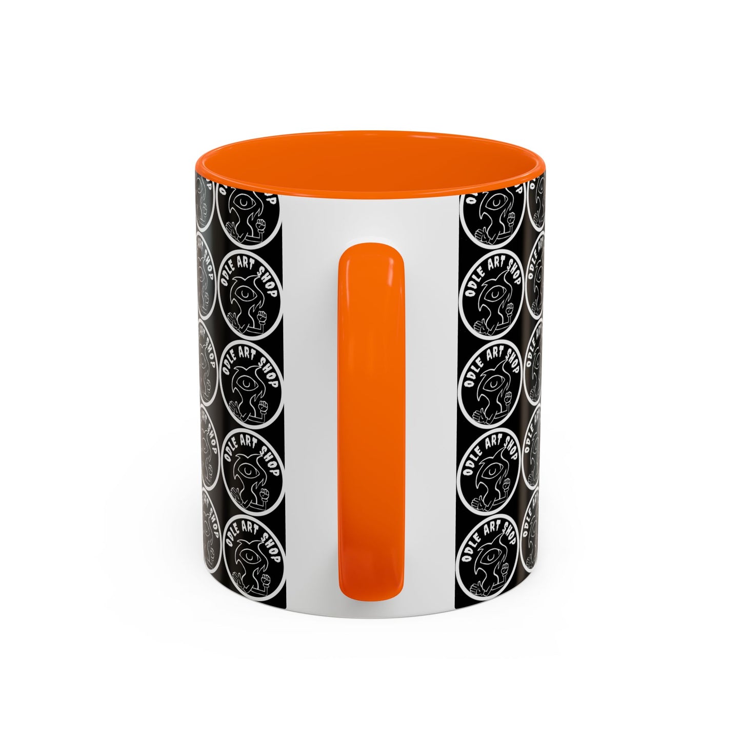 Day of the Dead Accent Coffee Mug, Colorful Skull Design Mug, Halloween Coffee Cup, Unique Art Coffee Mug