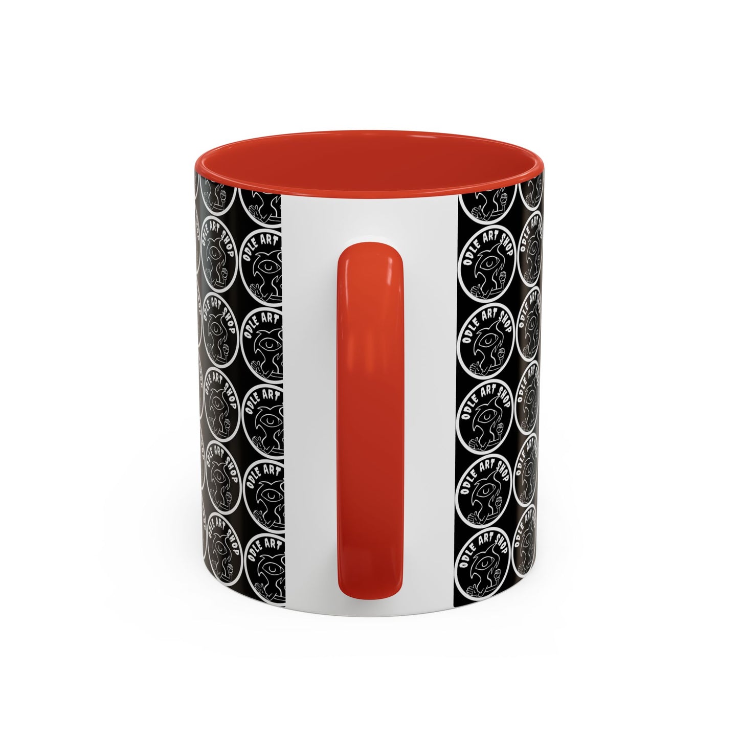 Vibrant Polar Art Coffee Mug | Fun Winter Beverage Cup, Holiday Gift, Unique Decor, Colorful Drinkware, Snowman Design