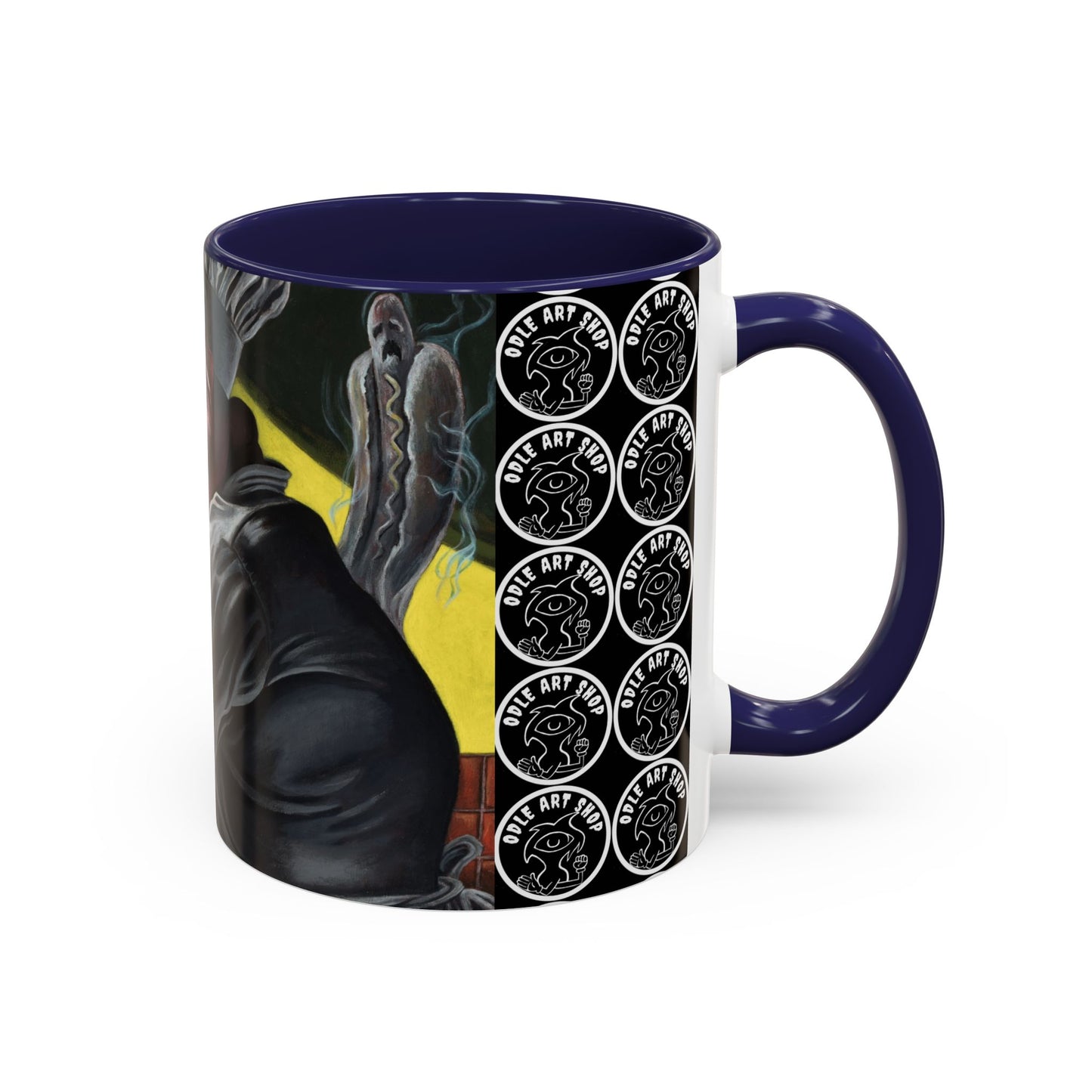 Pig Chef Coffee Mug — Quirky Kitchen Animal Art Accent Mug
