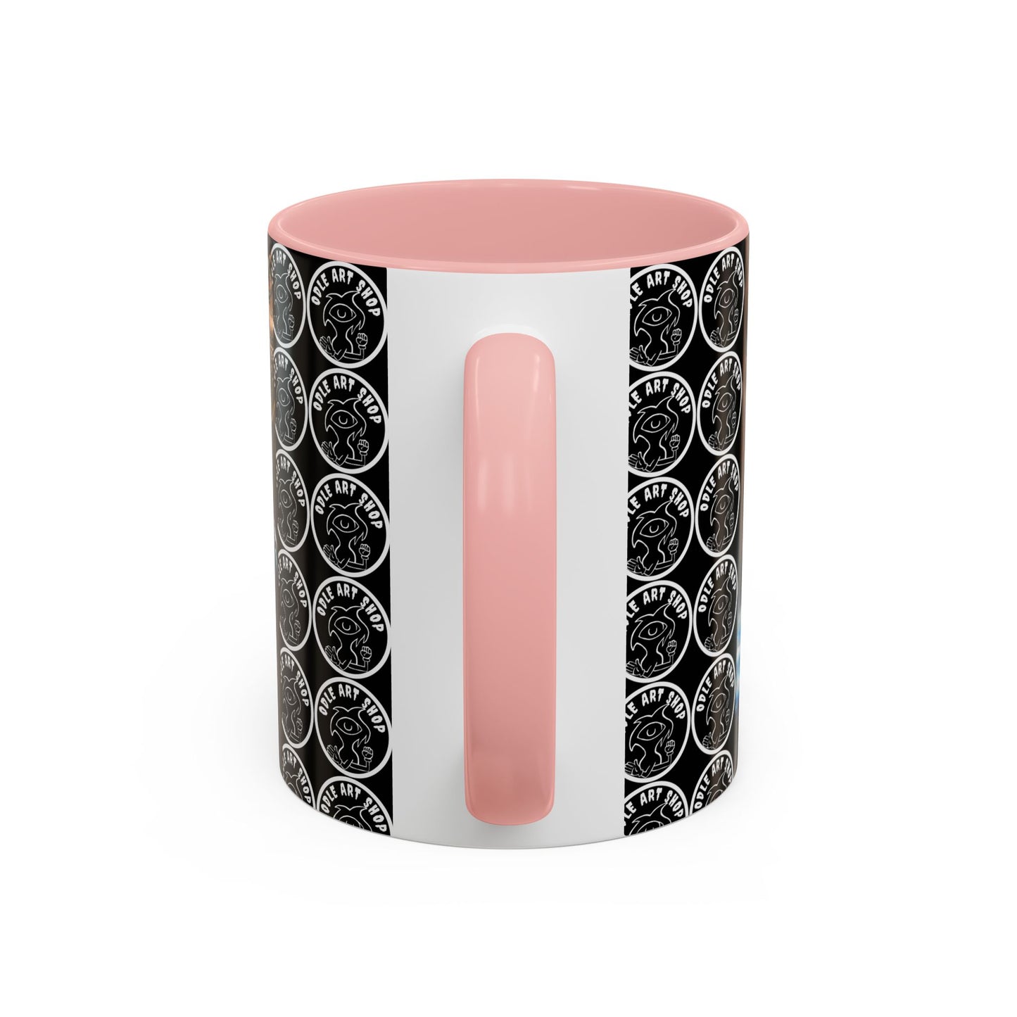 Space Adventure Coffee Mug - Retro Sci‑Fi Crew & Alien Monsters