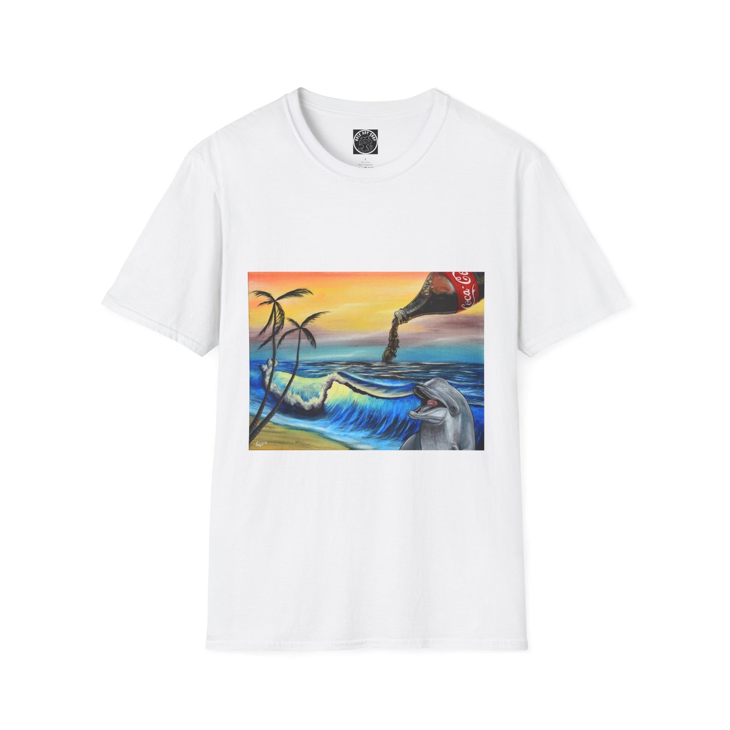Coca-Cola Beach Vibes Unisex Softstyle T-Shirt