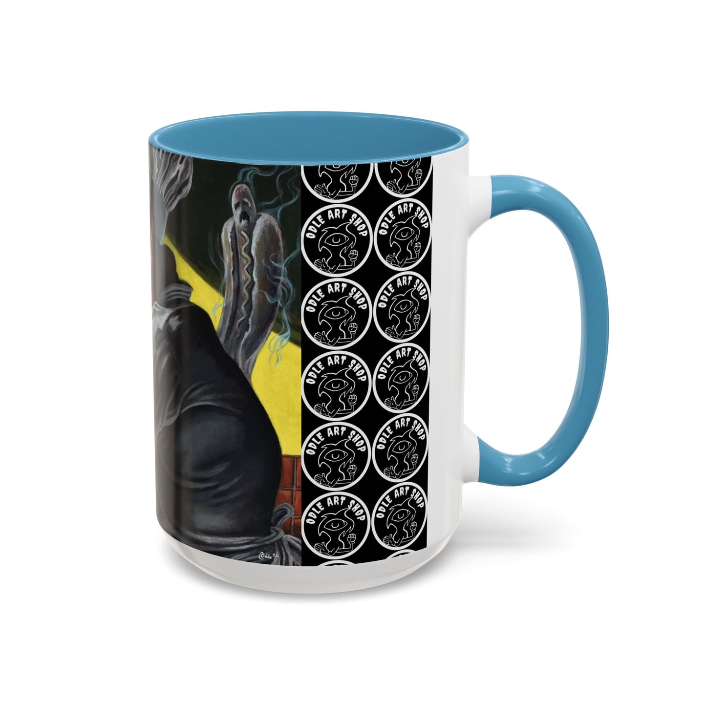 Pig Chef Coffee Mug — Quirky Kitchen Animal Art Accent Mug