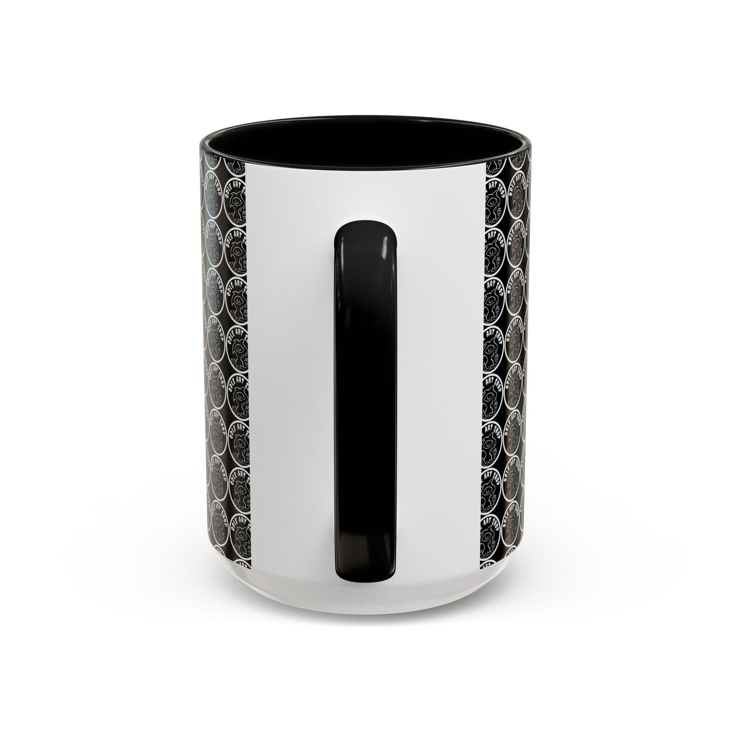 Surreal Poolside Art Coffee Mug — Color Accent 11/15oz