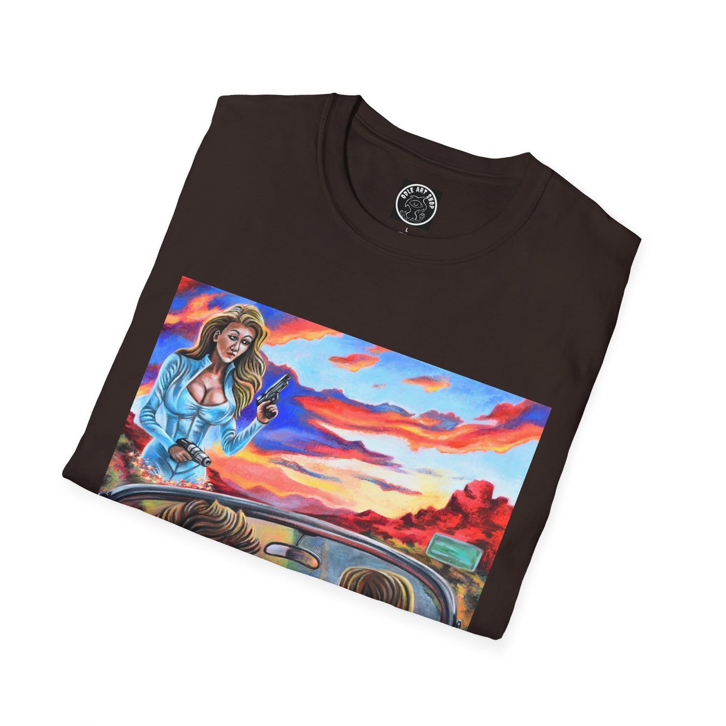 Retro Road Trip Unisex Softstyle T-Shirt | Nostalgic Graphic Tee for Adventure Lovers, Summer Outing, Gift for Travelers, Cute Casual [...]