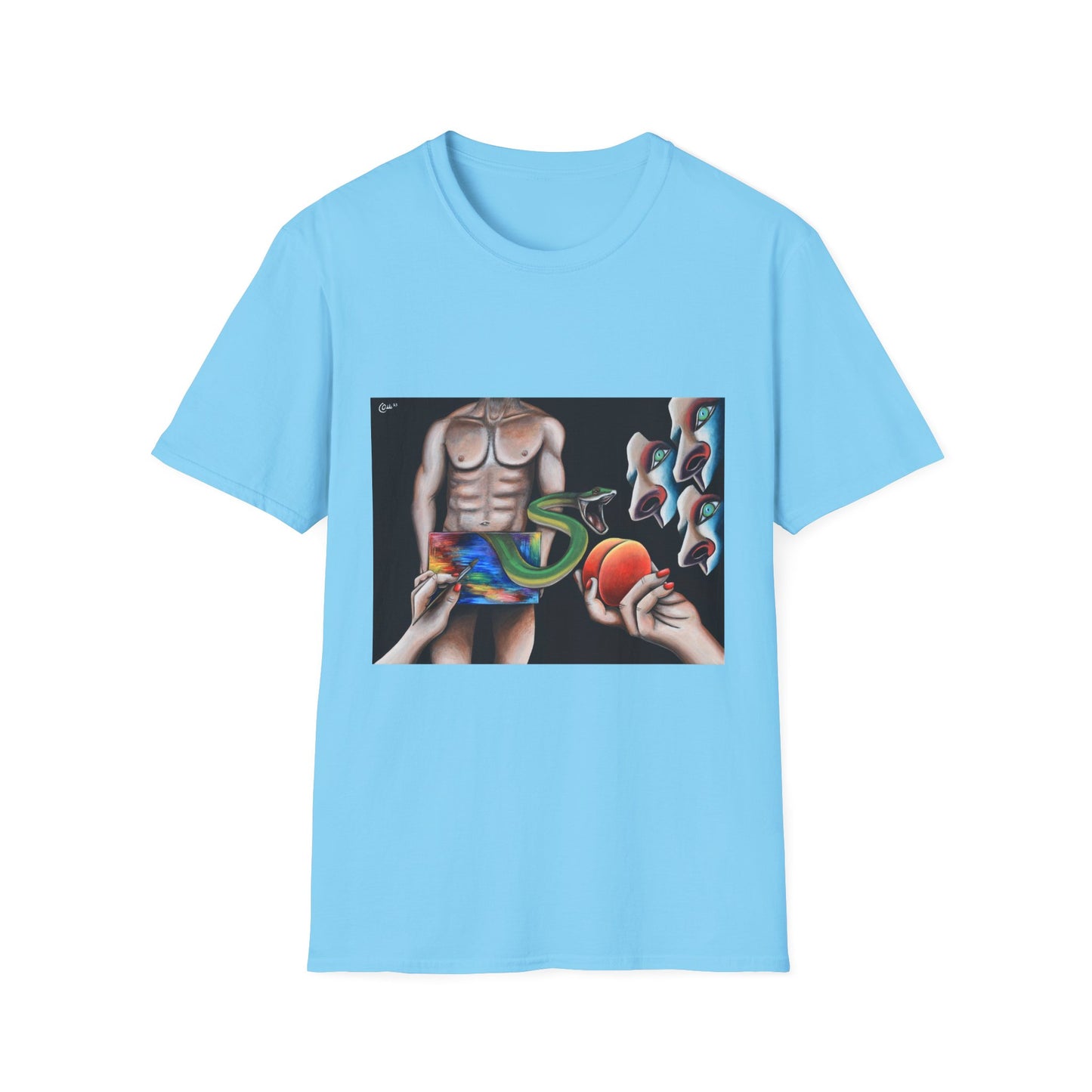 Artistic Unisex Softstyle T-Shirt - Euphemisms Part One