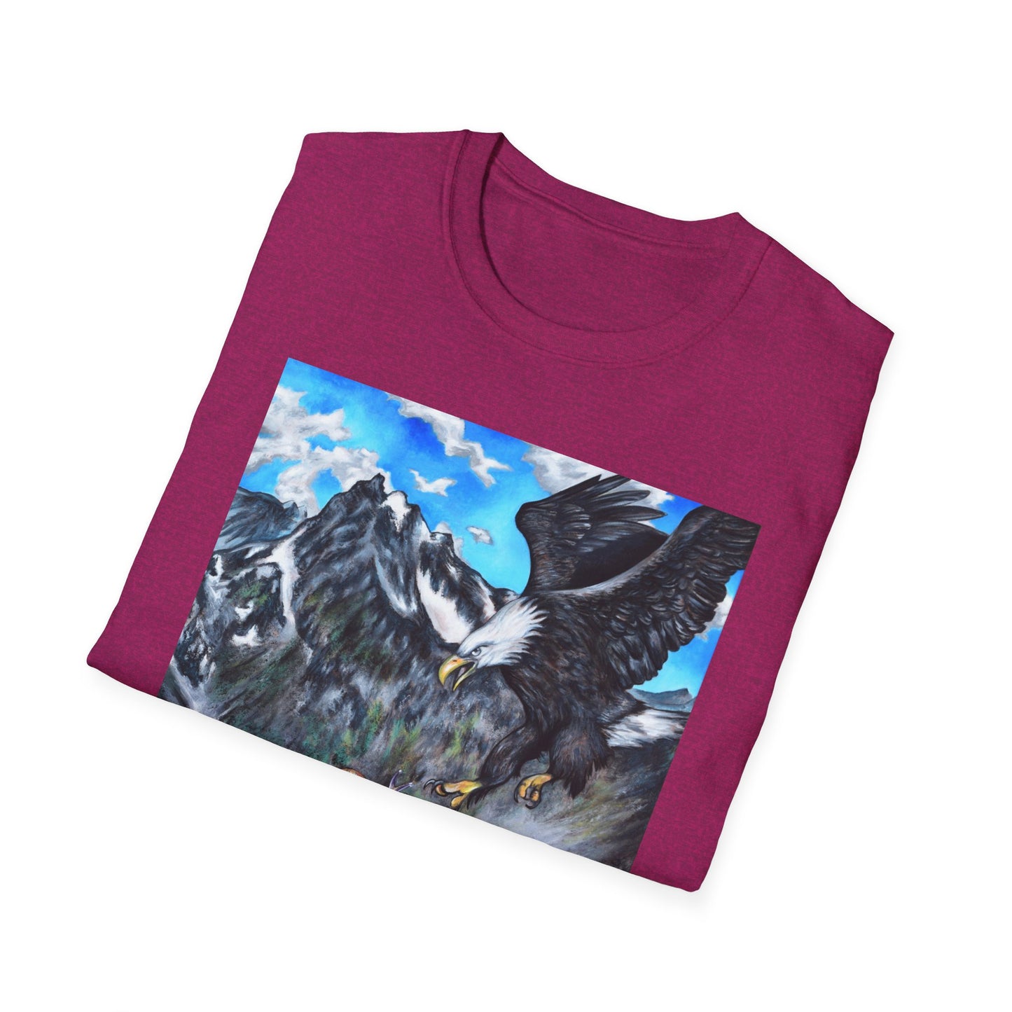 Adventure-Inspired Art Tee, Nature Lover Shirt, Unique Graphic T-Shirt, Boho Casual Wear, Gift for Outdoor Enthusiasts
