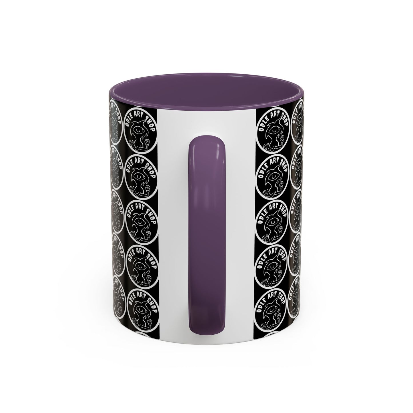 Surreal Dinner Party Accent Coffee Mug — Whimsical Art Coffee Cup (11/15oz)