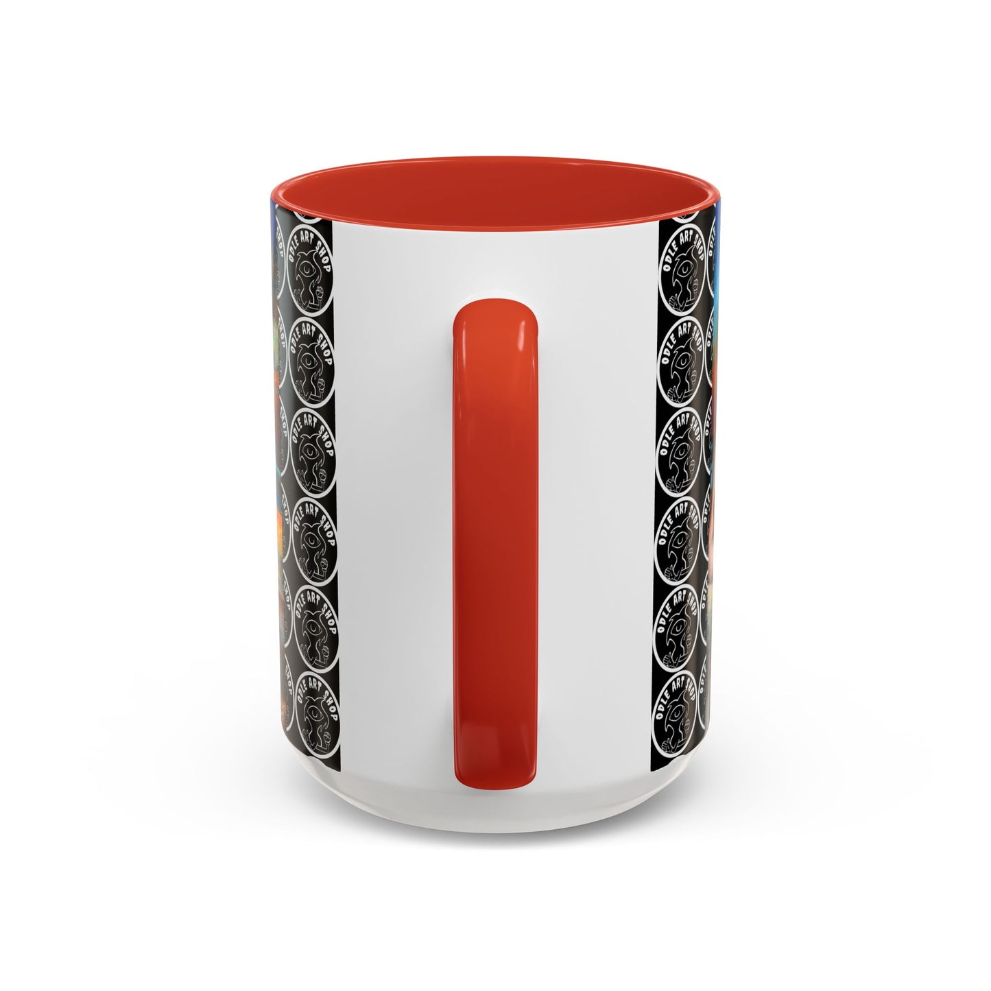 Vibrant Art-Inspired Coffee Mug, Unique Gift for Beach Lovers, Collectible Drinkware, Perfect for Birthdays, Home Decor