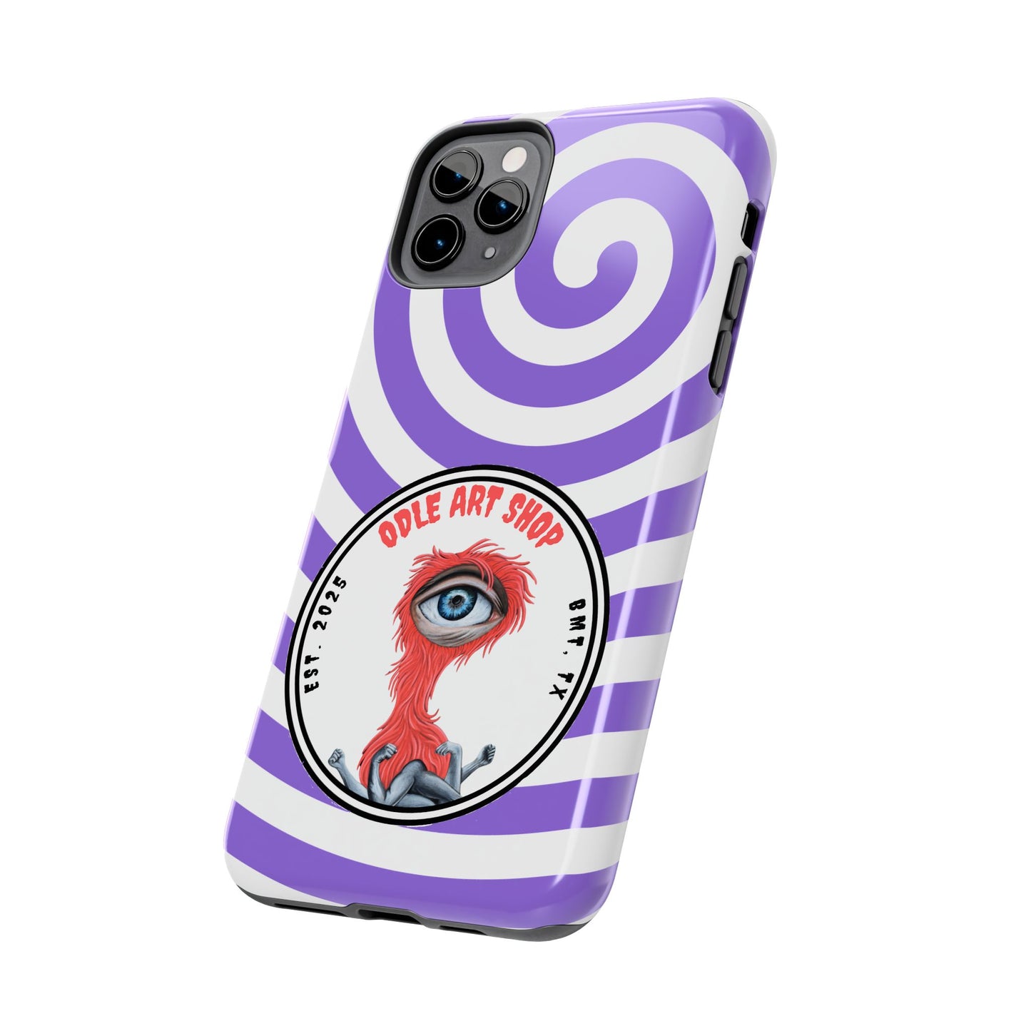 Unique Artistic Tough Phone Cases with Eye Design