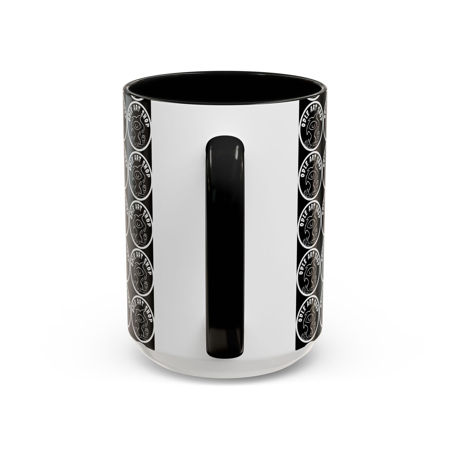 Day of the Dead Accent Coffee Mug, Colorful Skull Design Mug, Halloween Coffee Cup, Unique Art Coffee Mug