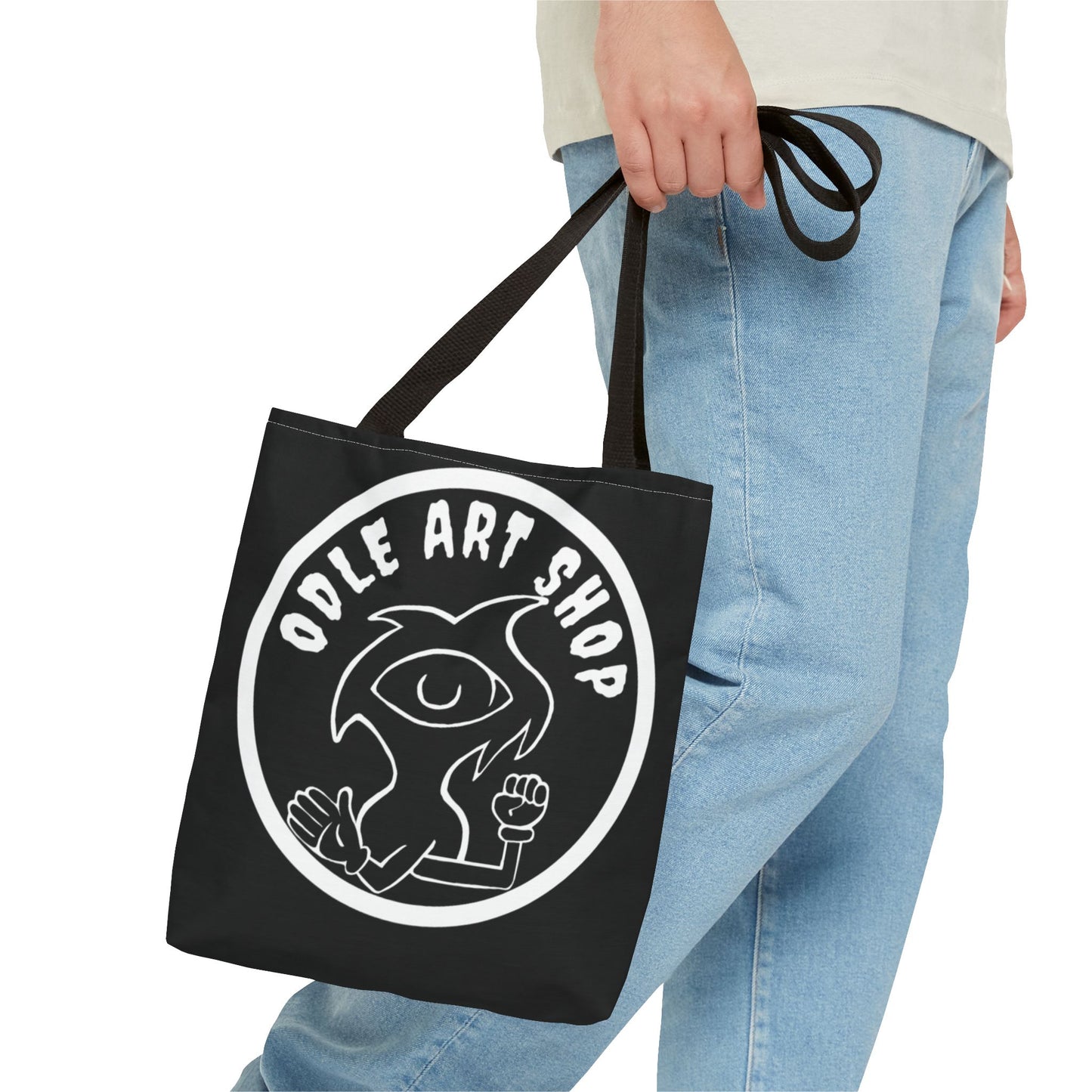 Artistic Tote Bag - Unique AOP Design, Fashionable Eco-Friendly, Everyday Use, Creative Gift, Art Lovers, Shopping Accessory