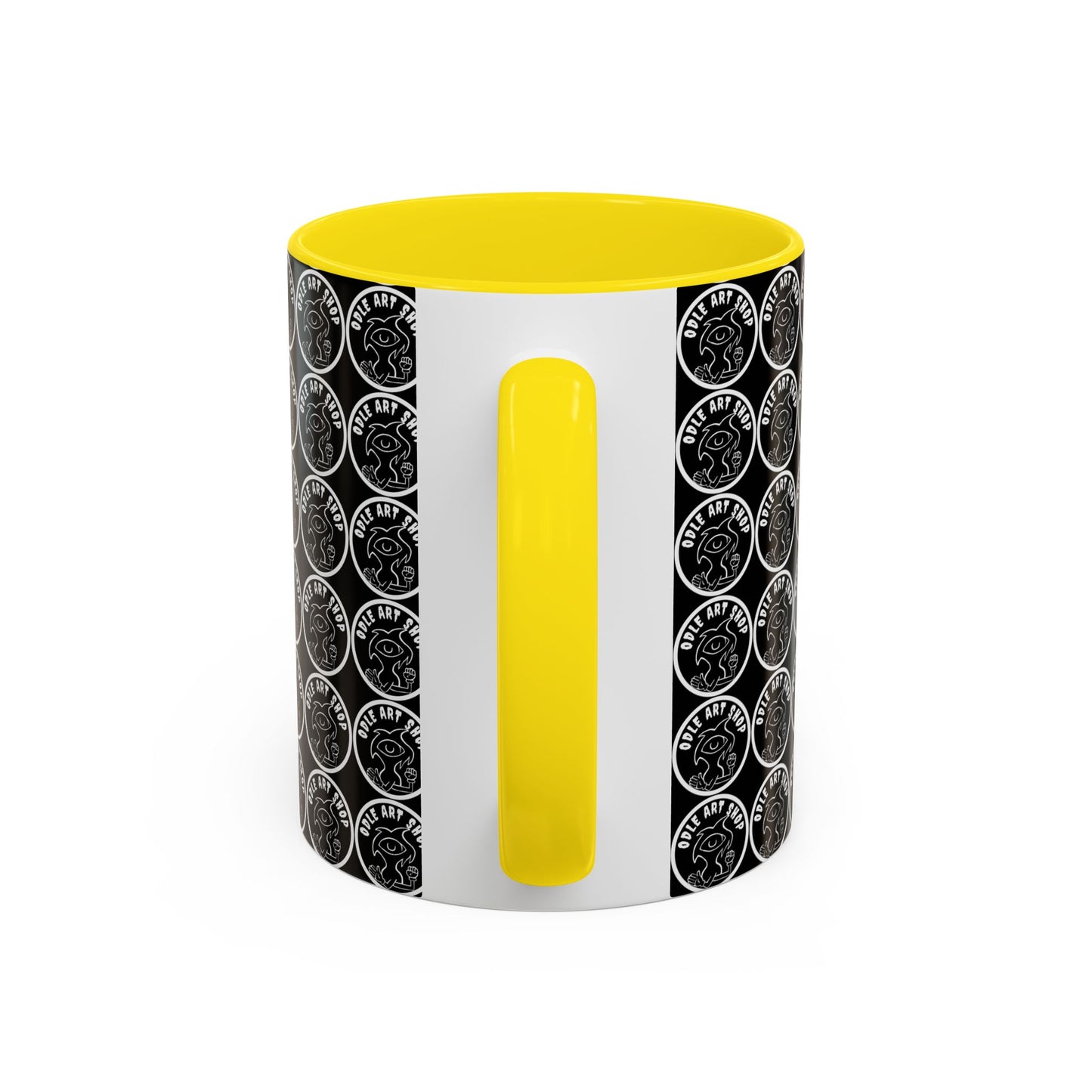 Literary Classics Collage Accent Coffee Mug — Boxing, Butterflies & Dark Forest Art (11/15oz)