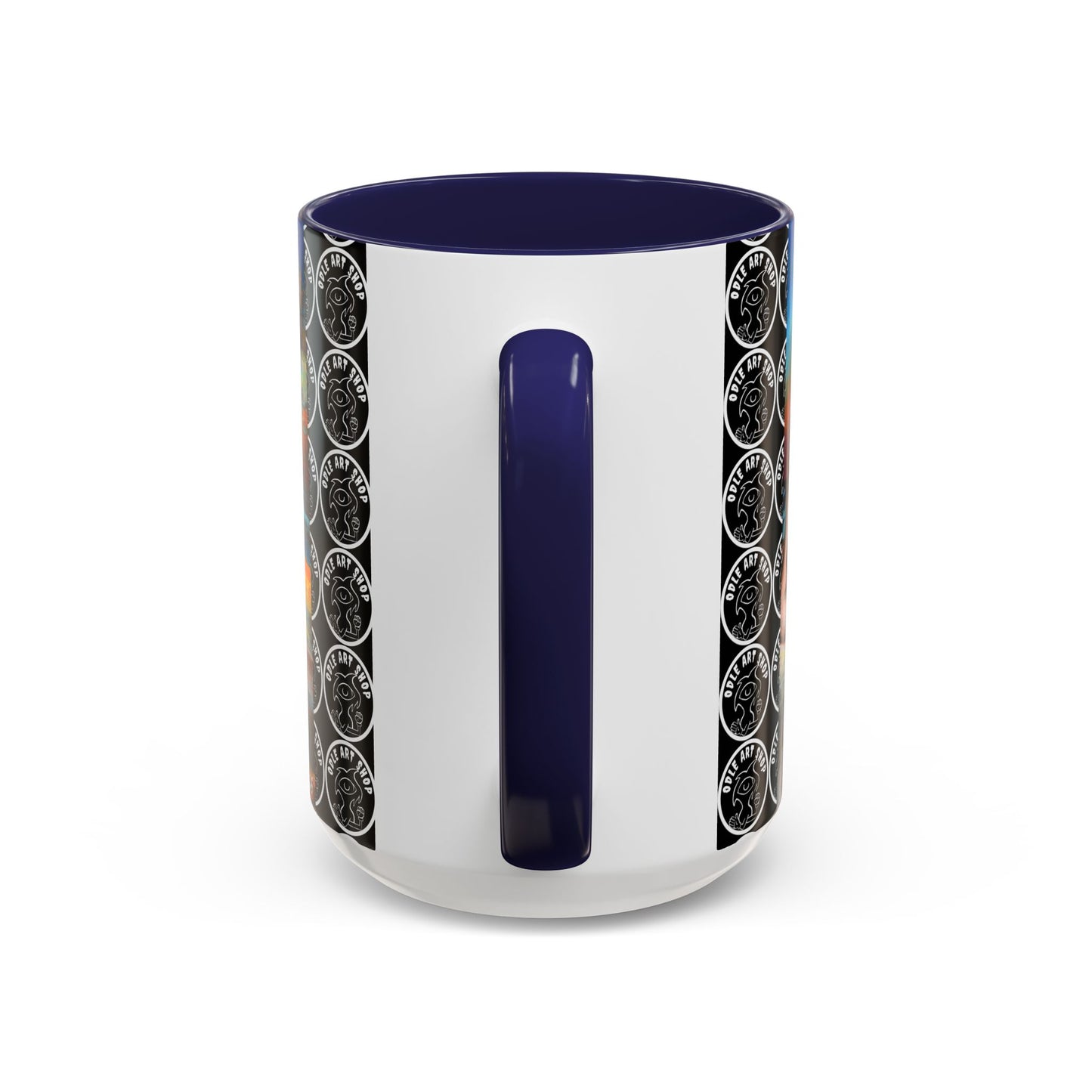 Vibrant Art-Inspired Coffee Mug, Unique Gift for Beach Lovers, Collectible Drinkware, Perfect for Birthdays, Home Decor
