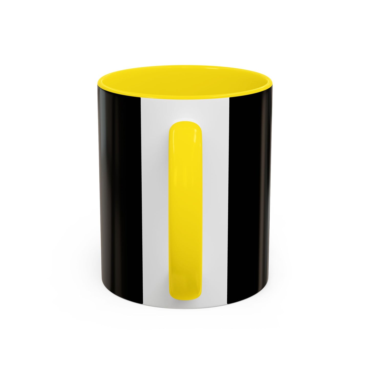 Unique Artistic Accent Coffee Mug with Colorful Ice Cream Design