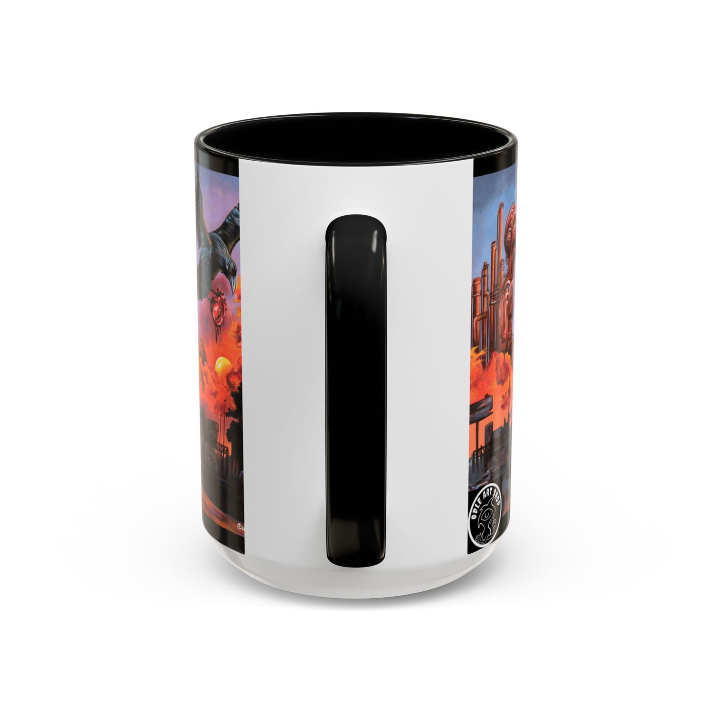Surreal Art Coffee Mug, Unique Gift for Art Lovers, Home Decor, Black Handle Mug, Perfect for Birthdays, Holidays