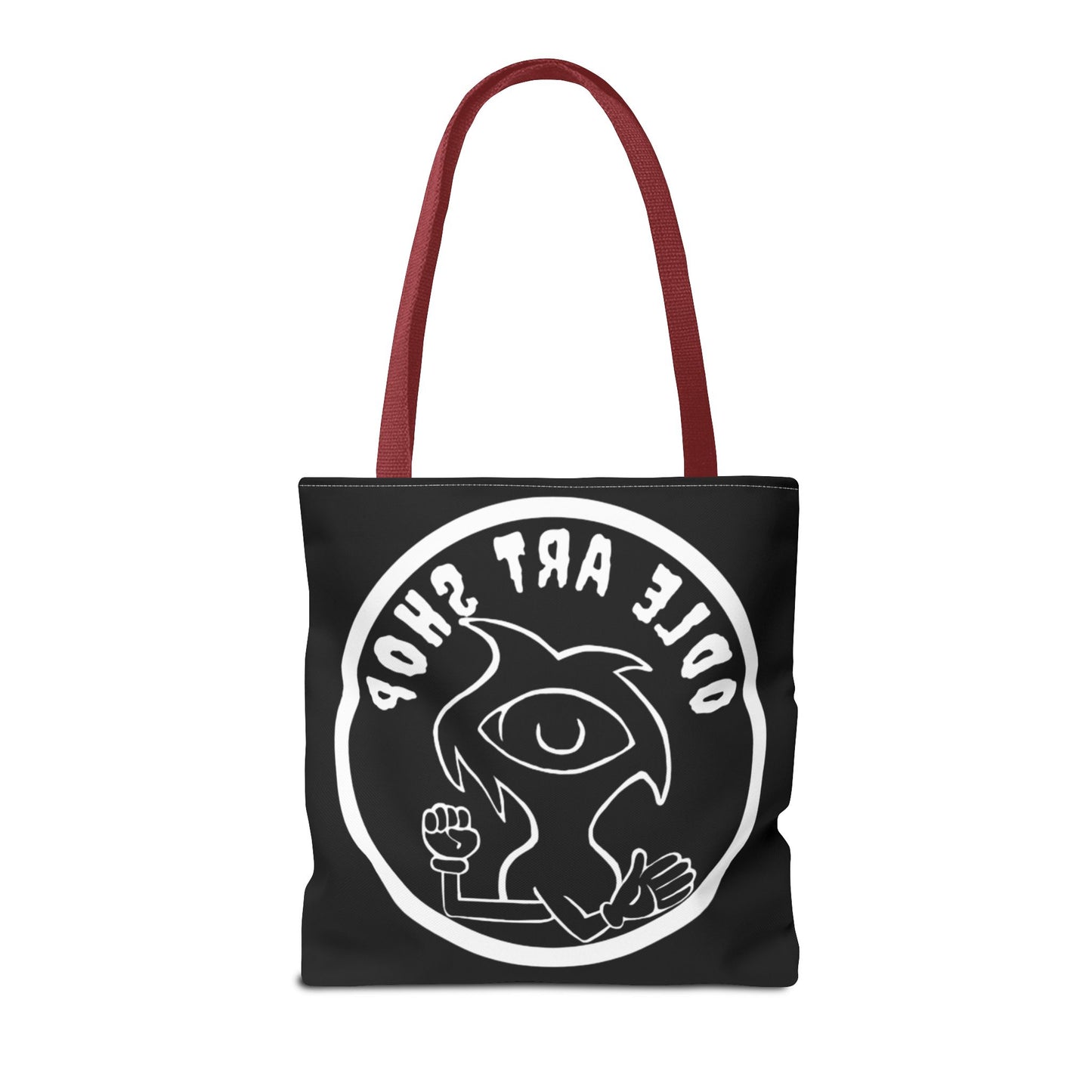 Artistic Tote Bag - Unique AOP Design, Fashionable Eco-Friendly, Everyday Use, Creative Gift, Art Lovers, Shopping Accessory
