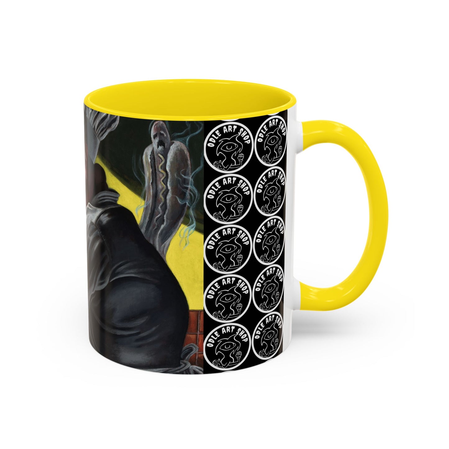 Pig Chef Coffee Mug — Quirky Kitchen Animal Art Accent Mug