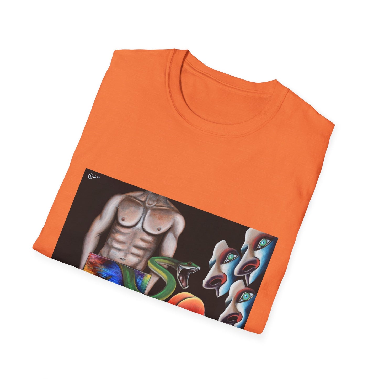 Artistic Unisex Softstyle T-Shirt - Euphemisms Part One