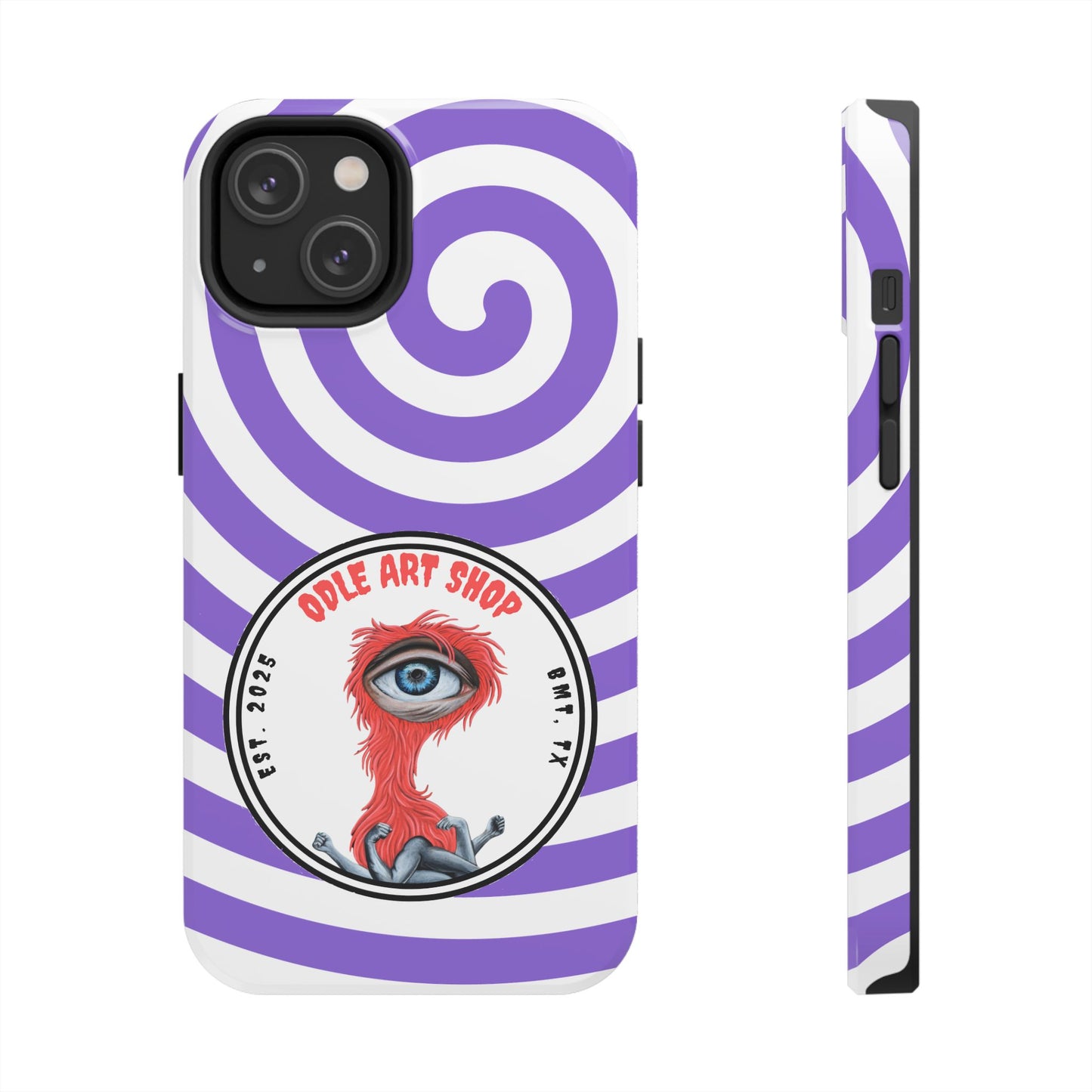 Unique Artistic Tough Phone Cases with Eye Design