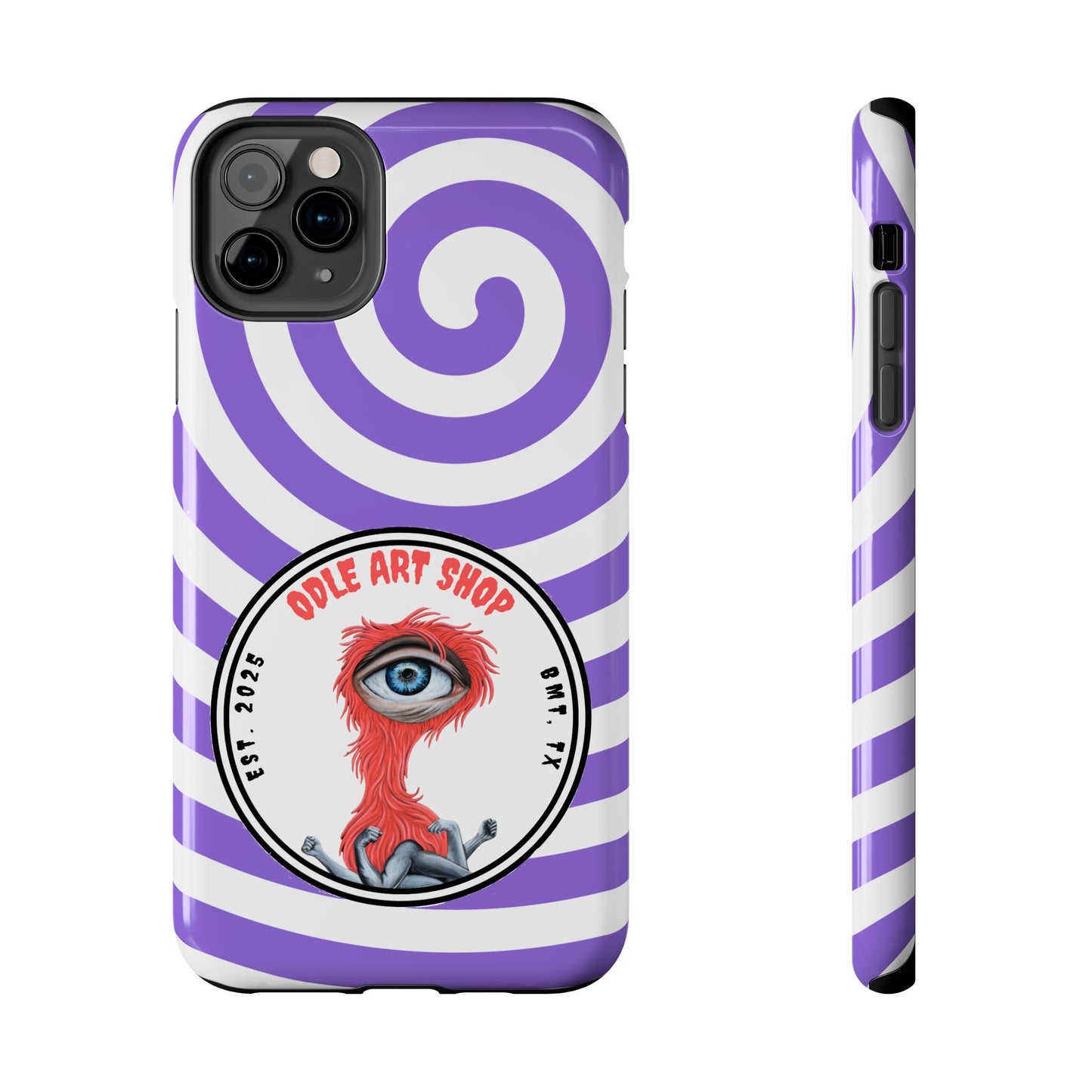 Unique Artistic Tough Phone Cases with Eye Design