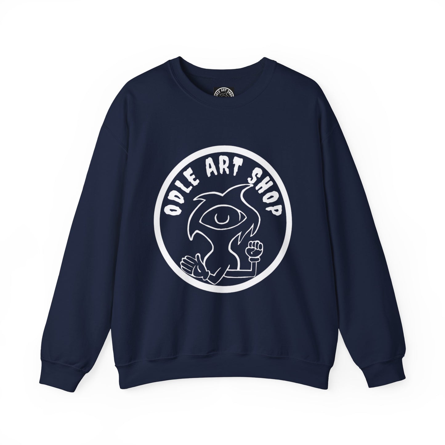 Street Style Unisex Sweatshirt, Cool Art Sweatshirt, Casual Crewneck Top, Gift for Artists, Trendy Fashion Sweatshirt