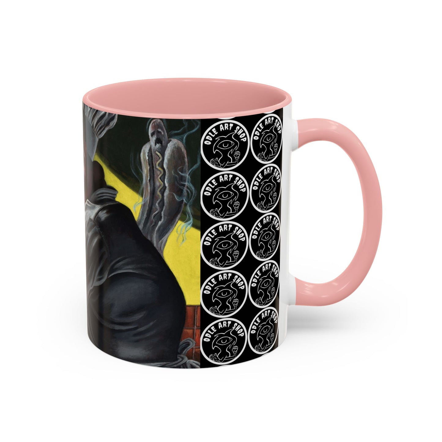 Pig Chef Coffee Mug — Quirky Kitchen Animal Art Accent Mug