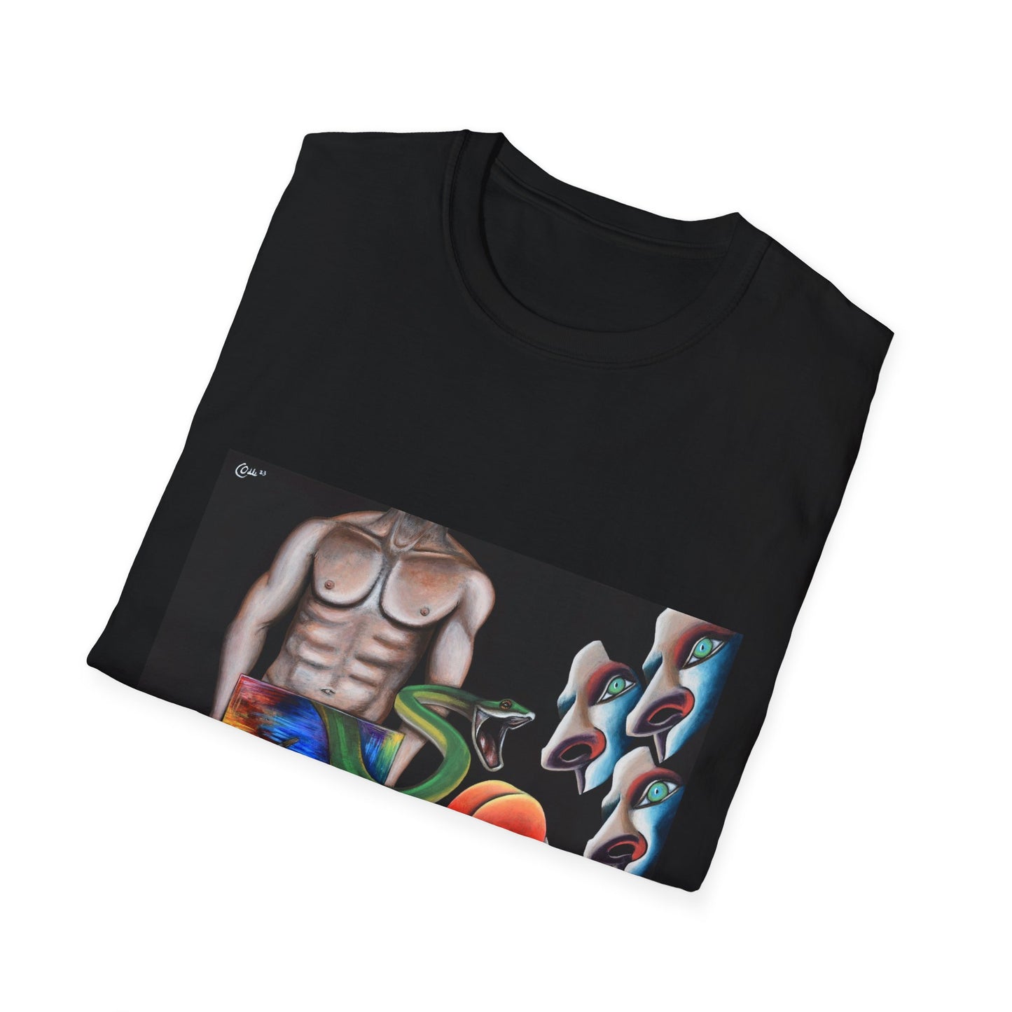 Artistic Unisex Softstyle T-Shirt - Euphemisms Part One