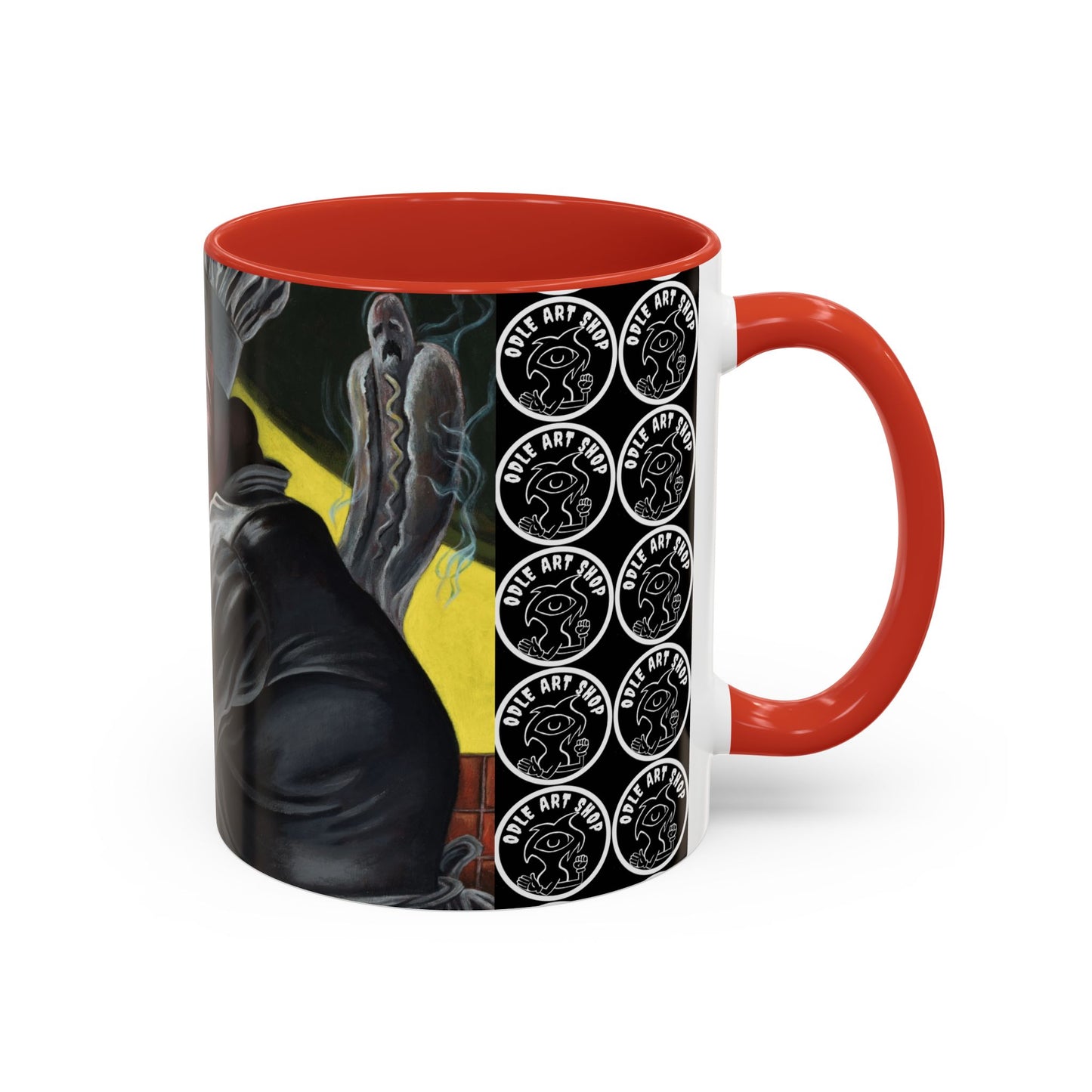 Pig Chef Coffee Mug — Quirky Kitchen Animal Art Accent Mug