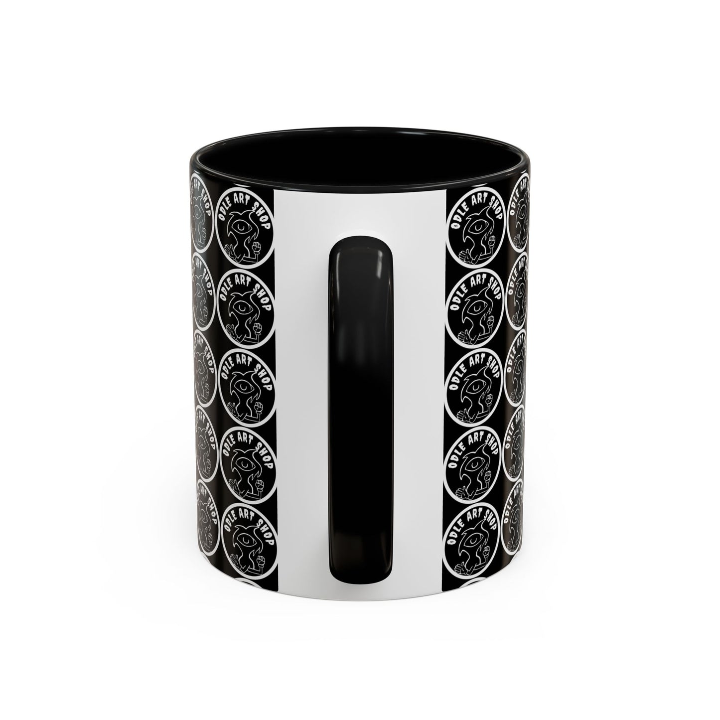Surreal Dinner Party Accent Coffee Mug — Whimsical Art Coffee Cup (11/15oz)