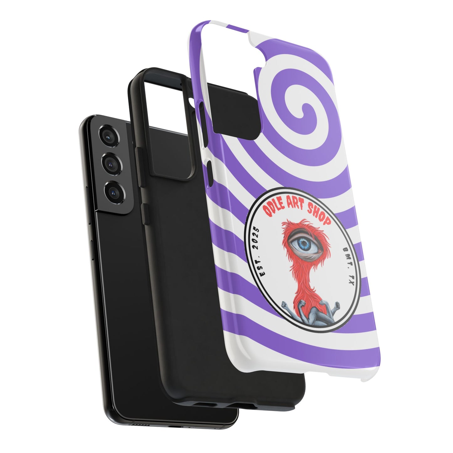 Unique Artistic Tough Phone Cases with Eye Design