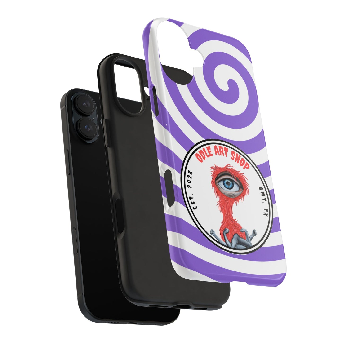 Unique Artistic Tough Phone Cases with Eye Design