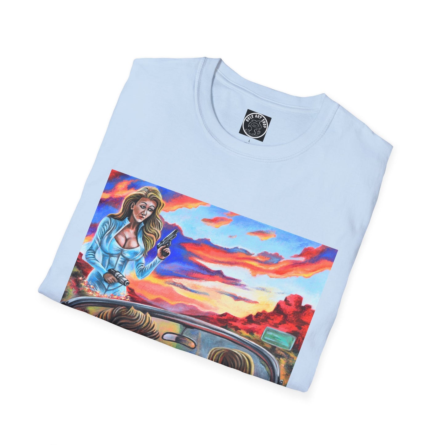 Retro Road Trip Unisex Softstyle T-Shirt | Nostalgic Graphic Tee for Adventure Lovers, Summer Outing, Gift for Travelers, Cute Casual [...]