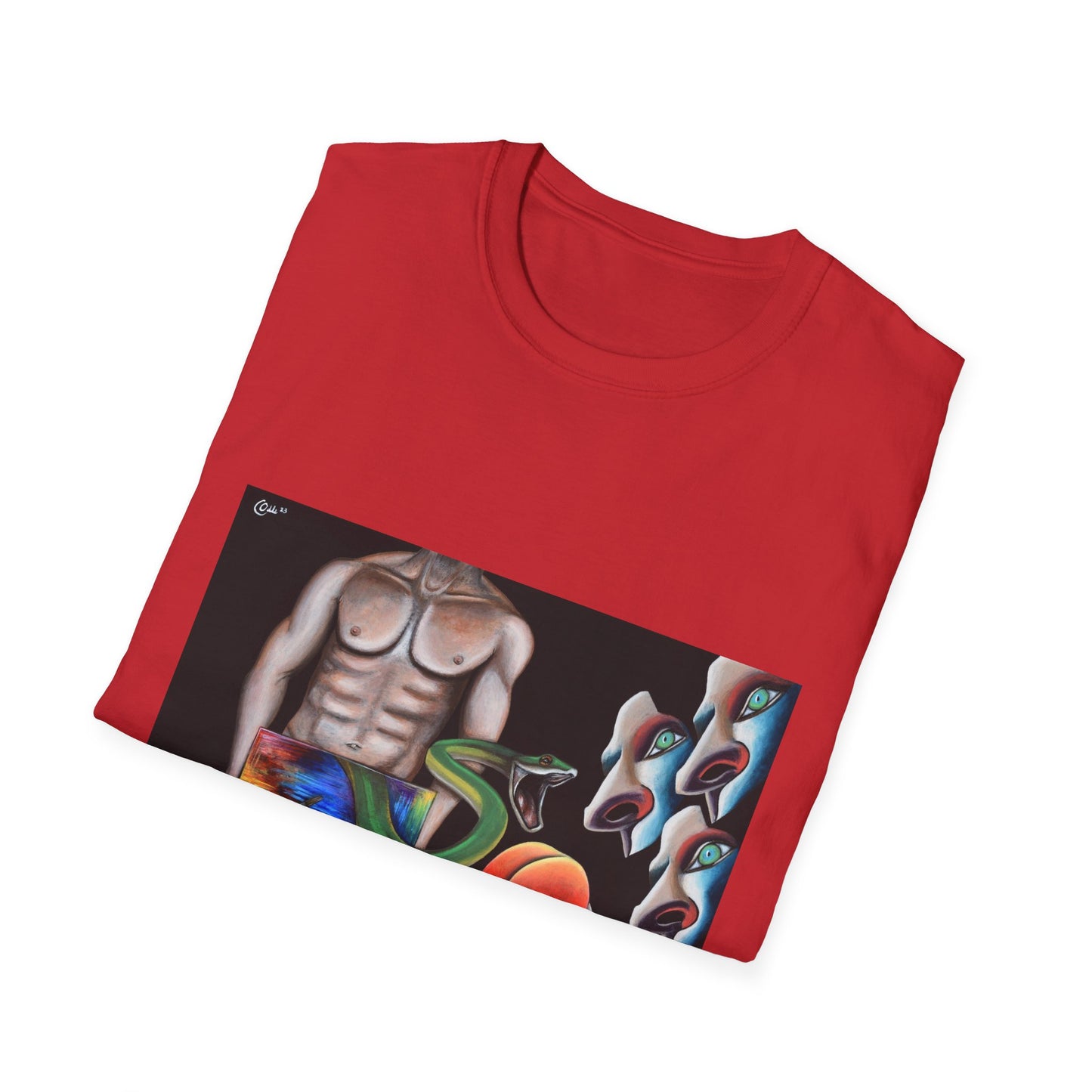 Artistic Unisex Softstyle T-Shirt - Euphemisms Part One