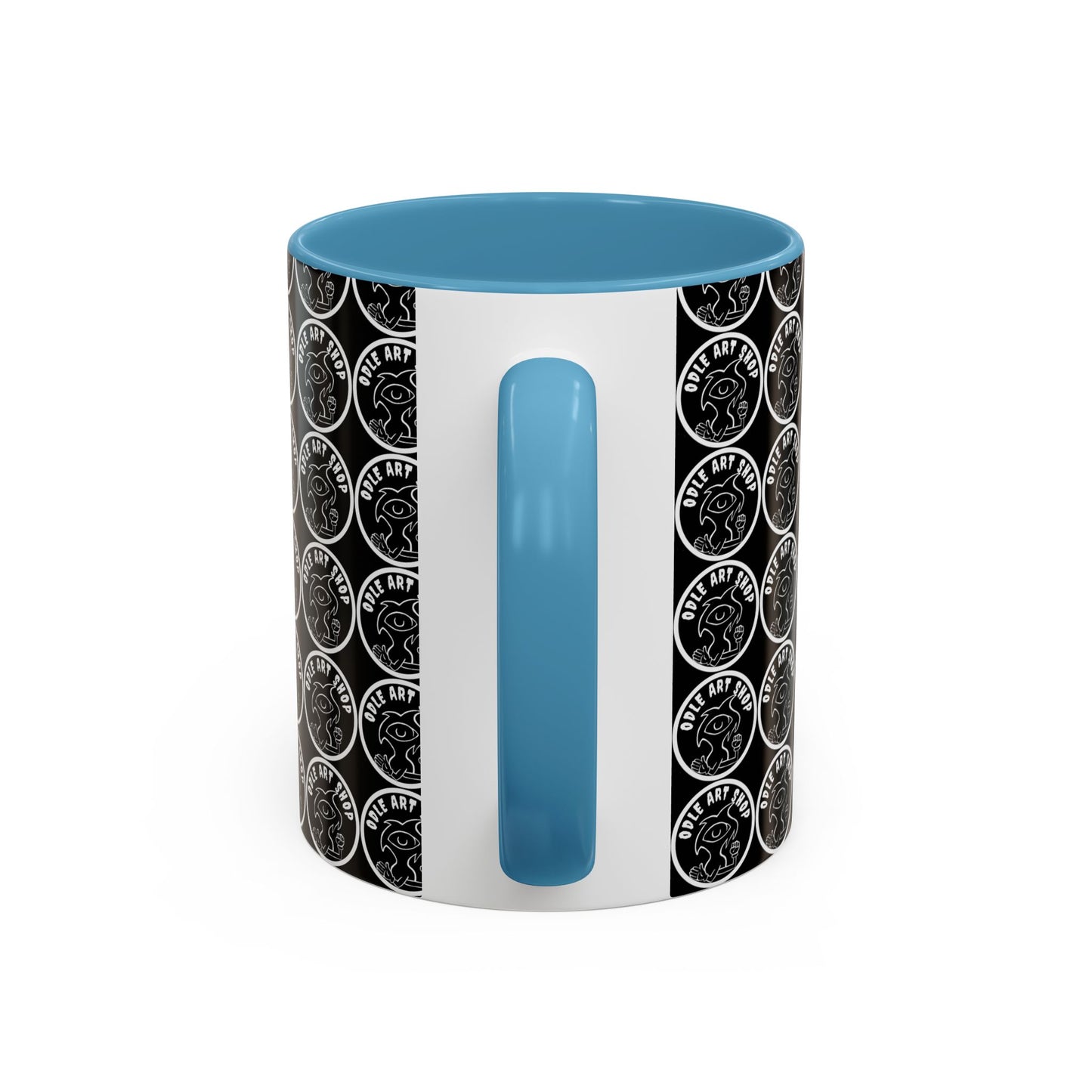 Vibrant Polar Art Coffee Mug | Fun Winter Beverage Cup, Holiday Gift, Unique Decor, Colorful Drinkware, Snowman Design