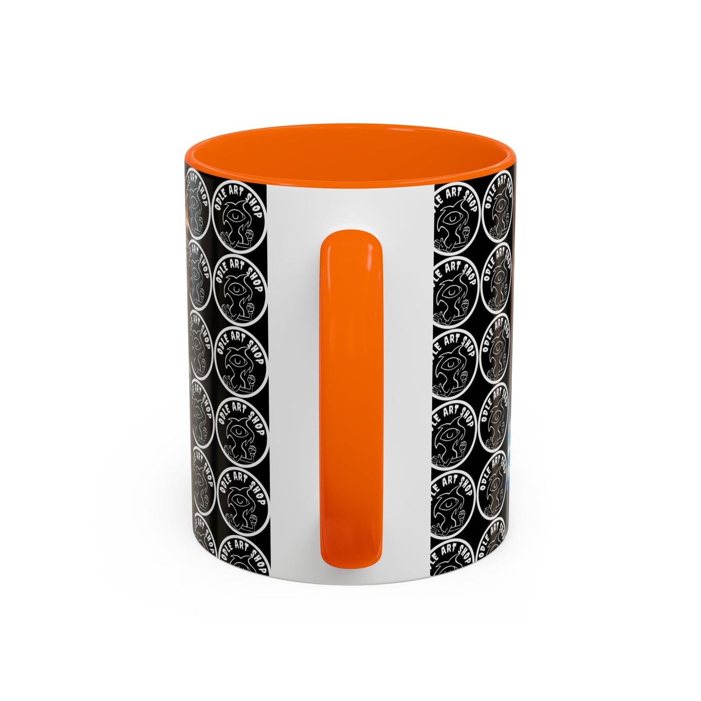 Space Adventure Coffee Mug - Retro Sci‑Fi Crew & Alien Monsters