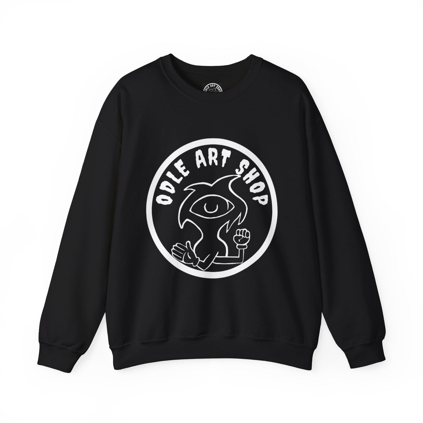 Street Style Unisex Sweatshirt, Cool Art Sweatshirt, Casual Crewneck Top, Gift for Artists, Trendy Fashion Sweatshirt