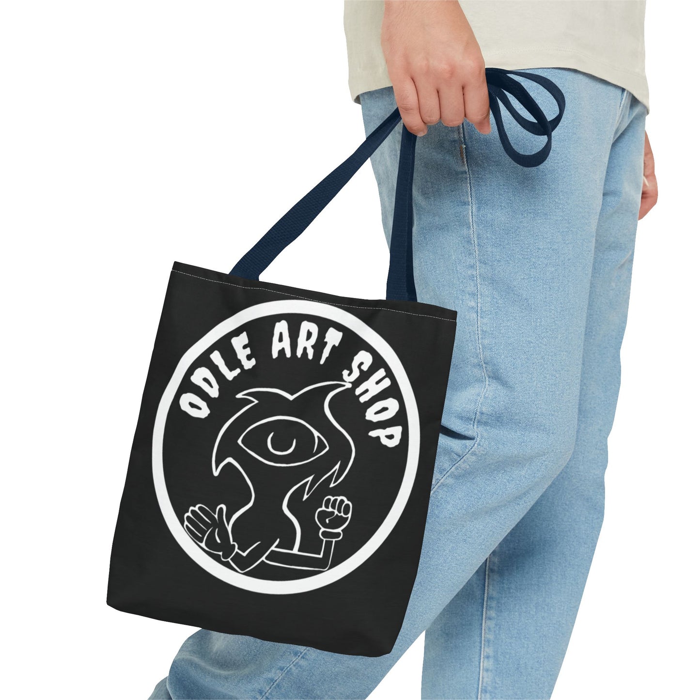 Artistic Tote Bag - Unique AOP Design, Fashionable Eco-Friendly, Everyday Use, Creative Gift, Art Lovers, Shopping Accessory