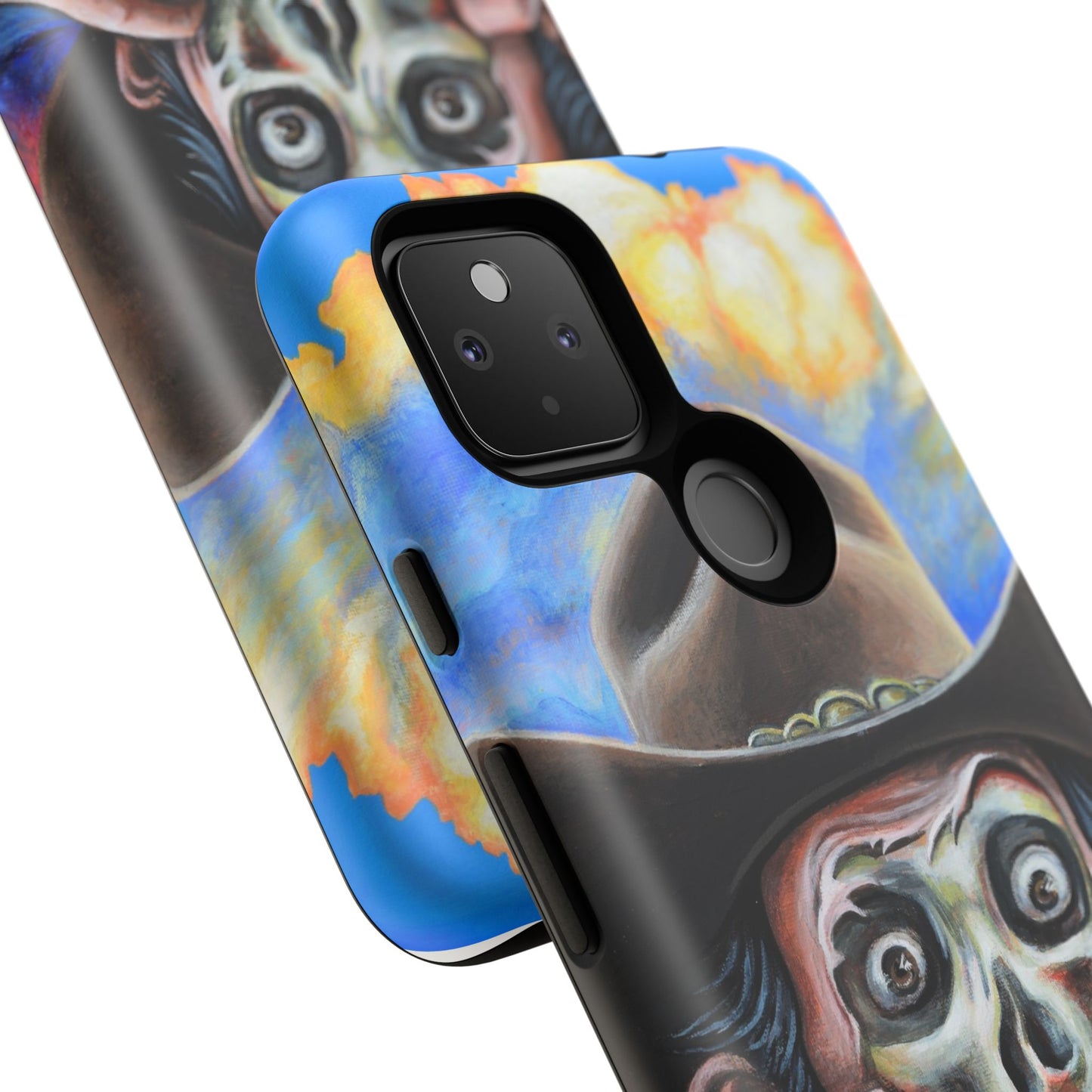 Skull Cowboy Phone Case - Tough Cases with Bold Artwork, Unique Gift for Halloween, Bold Aesthetic, Ideal for Music Lovers, [...]