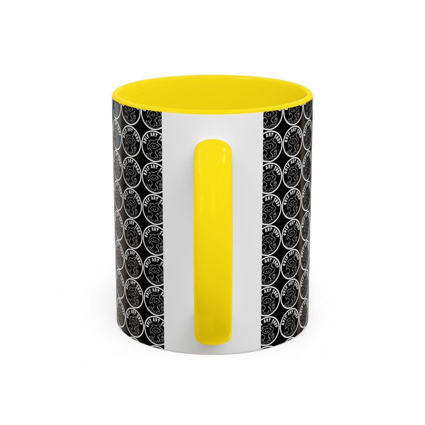 Surreal Poolside Art Coffee Mug — Color Accent 11/15oz