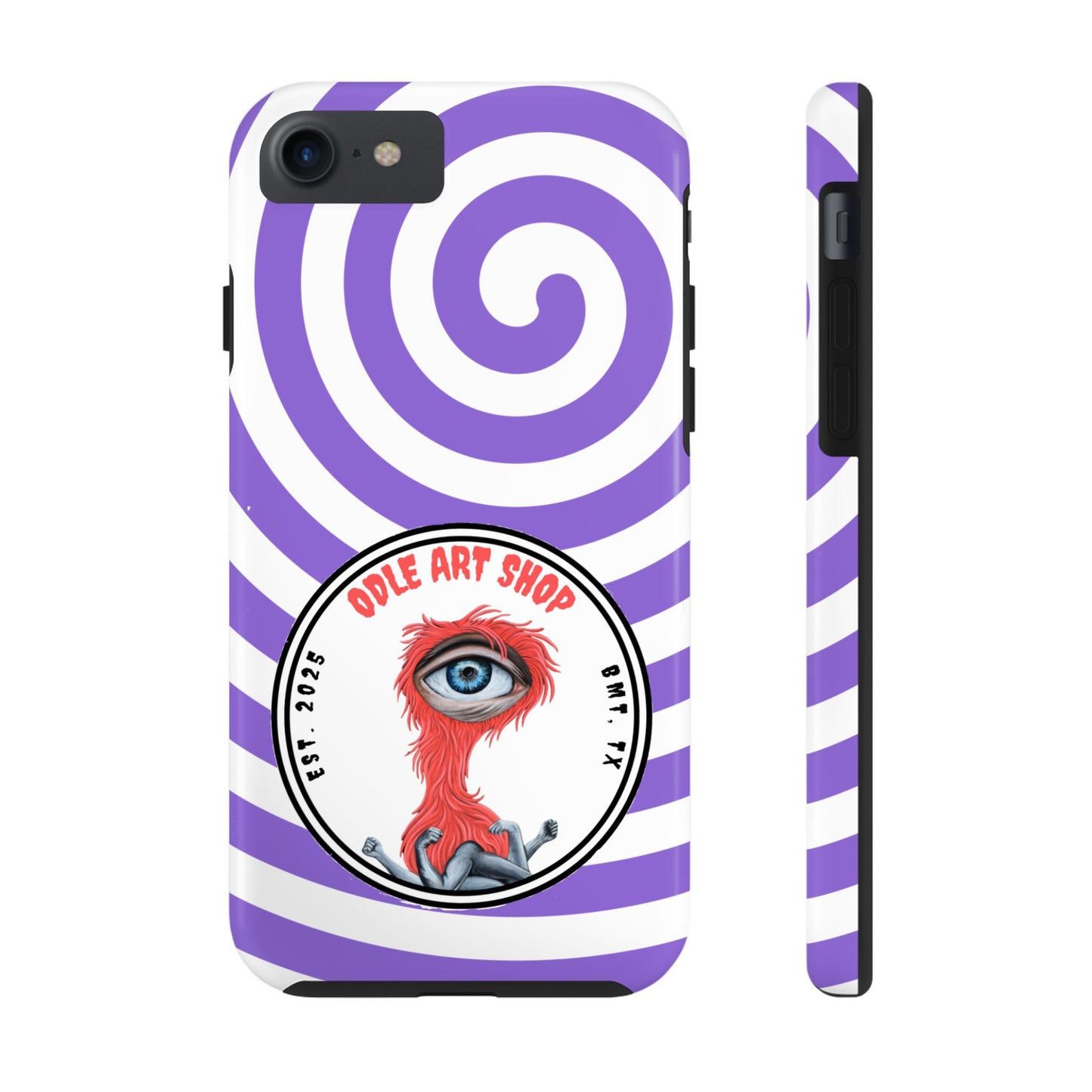 Unique Artistic Tough Phone Cases with Eye Design