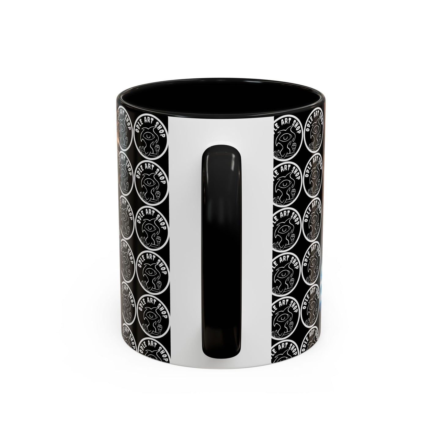 Space Adventure Coffee Mug - Retro Sci‑Fi Crew & Alien Monsters