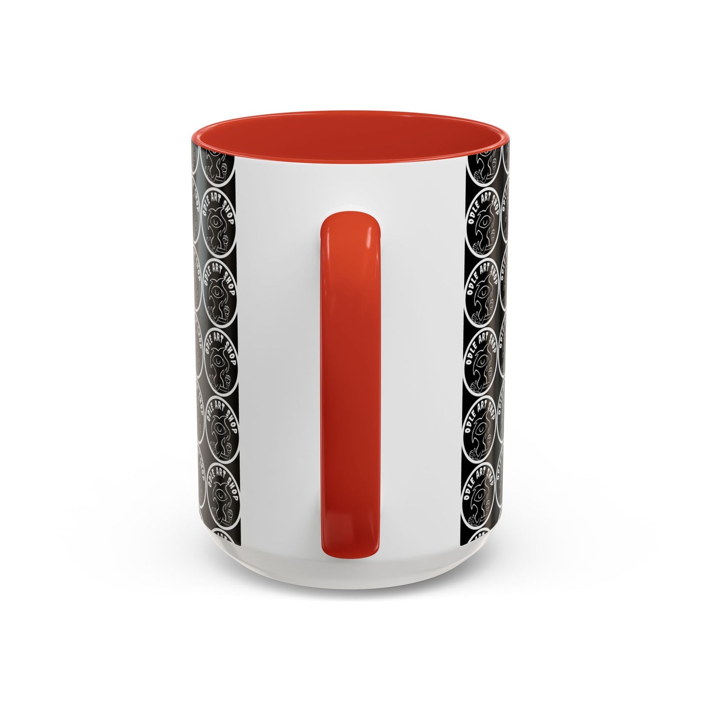 Surreal Dinner Party Accent Coffee Mug — Whimsical Art Coffee Cup (11/15oz)