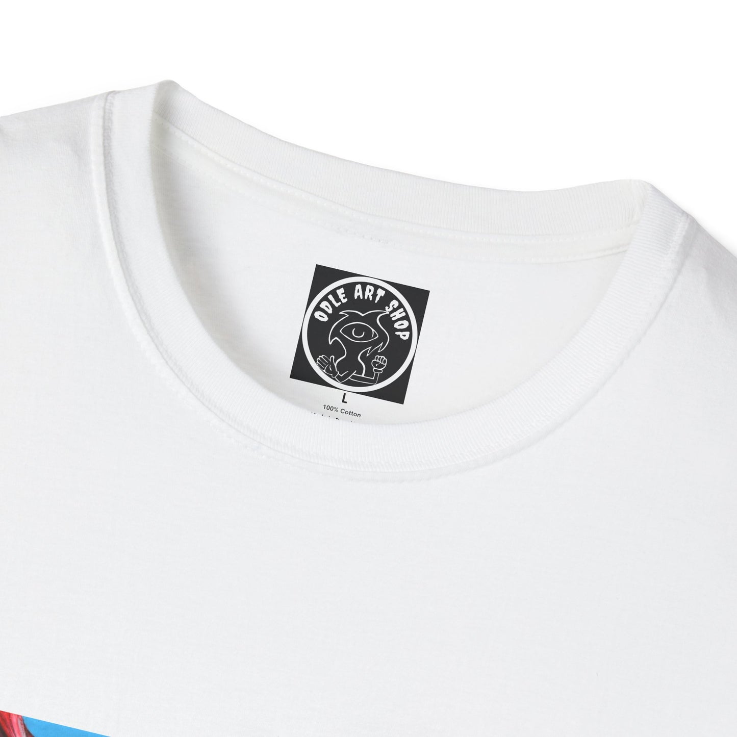 Cosmic Wave T-Shirt — Surreal Meteor Ocean Graphic