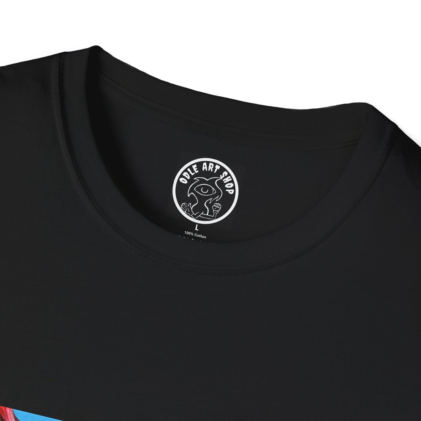 Cosmic Wave T-Shirt — Surreal Meteor Ocean Graphic