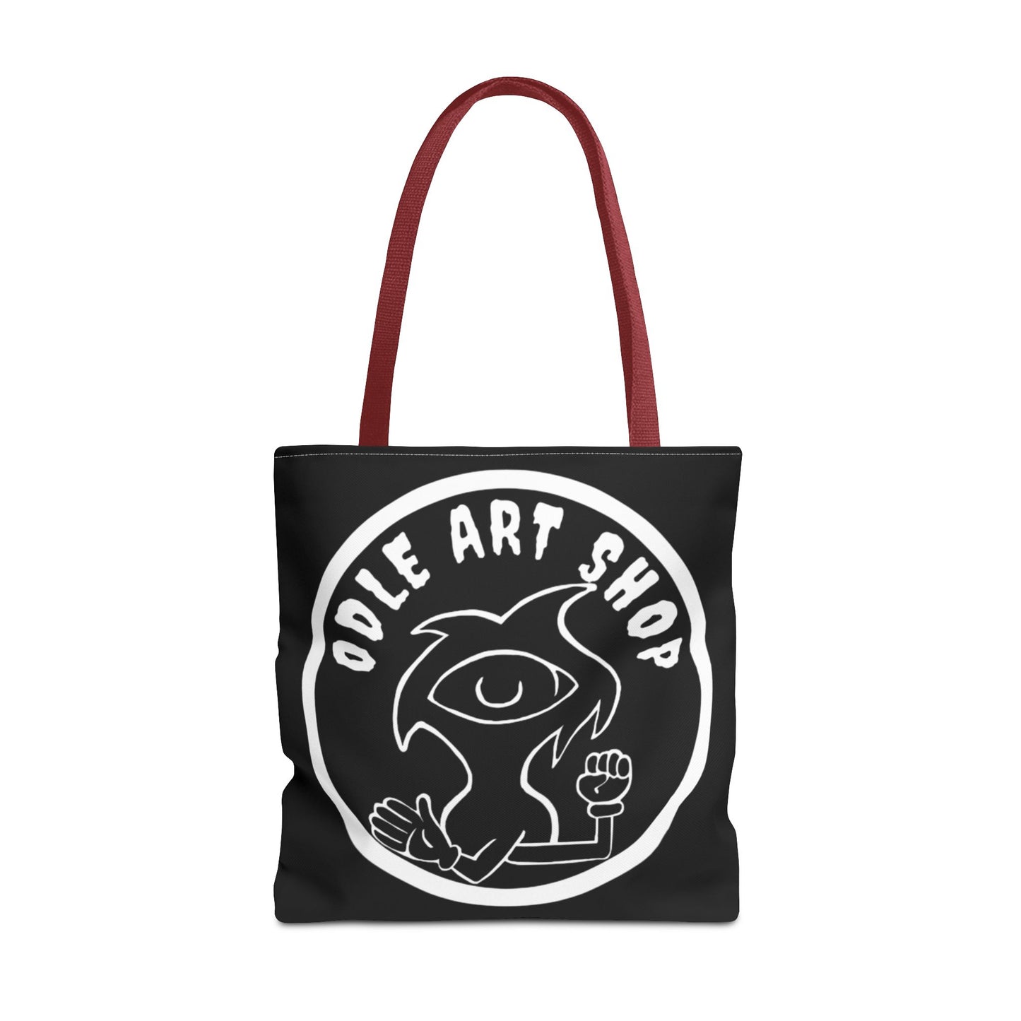 Artistic Tote Bag - Unique AOP Design, Fashionable Eco-Friendly, Everyday Use, Creative Gift, Art Lovers, Shopping Accessory