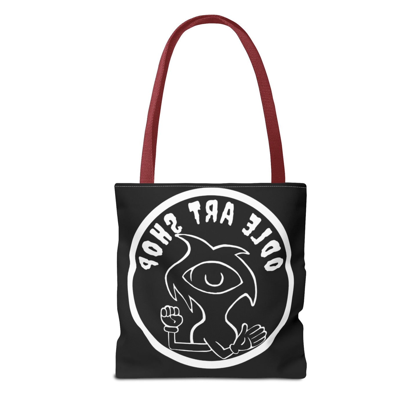 Artistic Tote Bag - Unique AOP Design, Fashionable Eco-Friendly, Everyday Use, Creative Gift, Art Lovers, Shopping Accessory