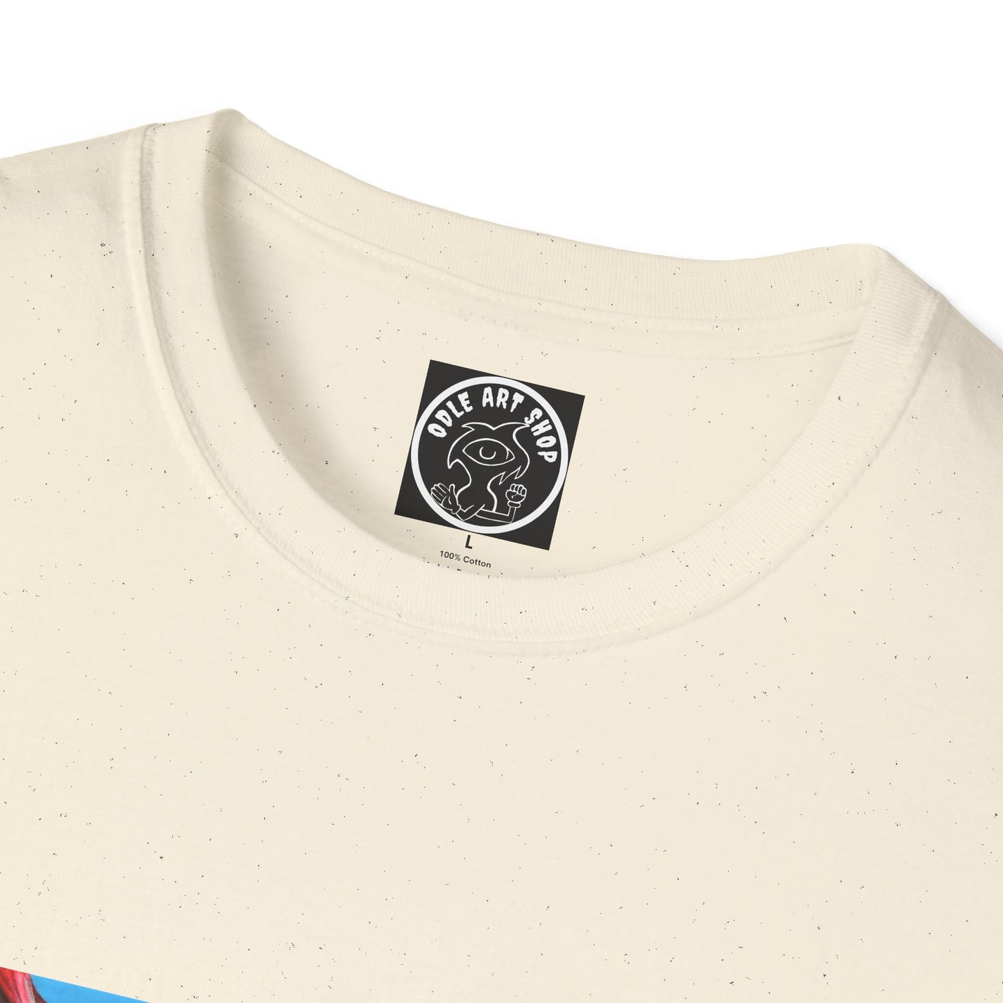 Cosmic Wave T-Shirt — Surreal Meteor Ocean Graphic